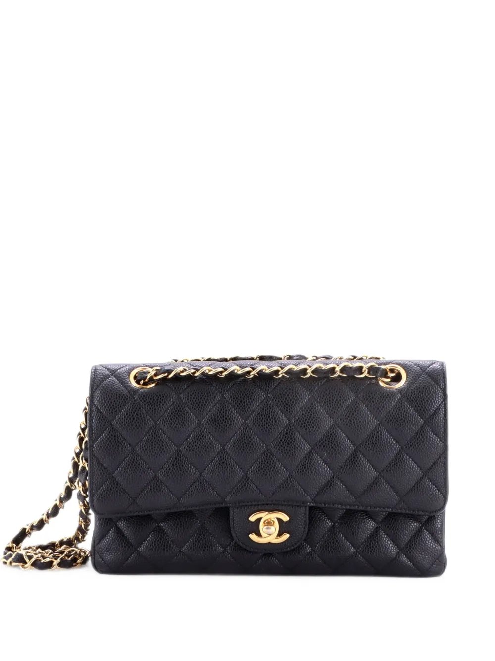 Classic Double Flap Bag Quilted Caviar Medium shoulder bag