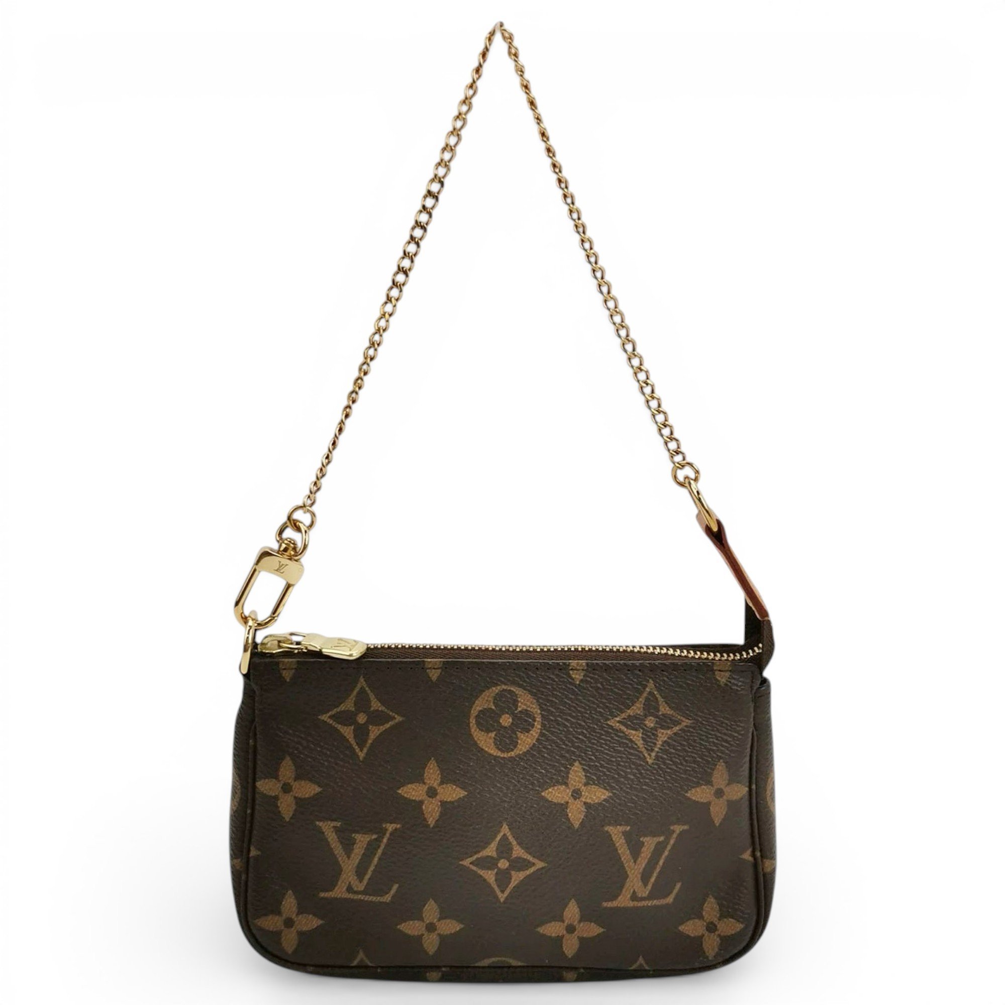 Pochette Accessoire leather handbag