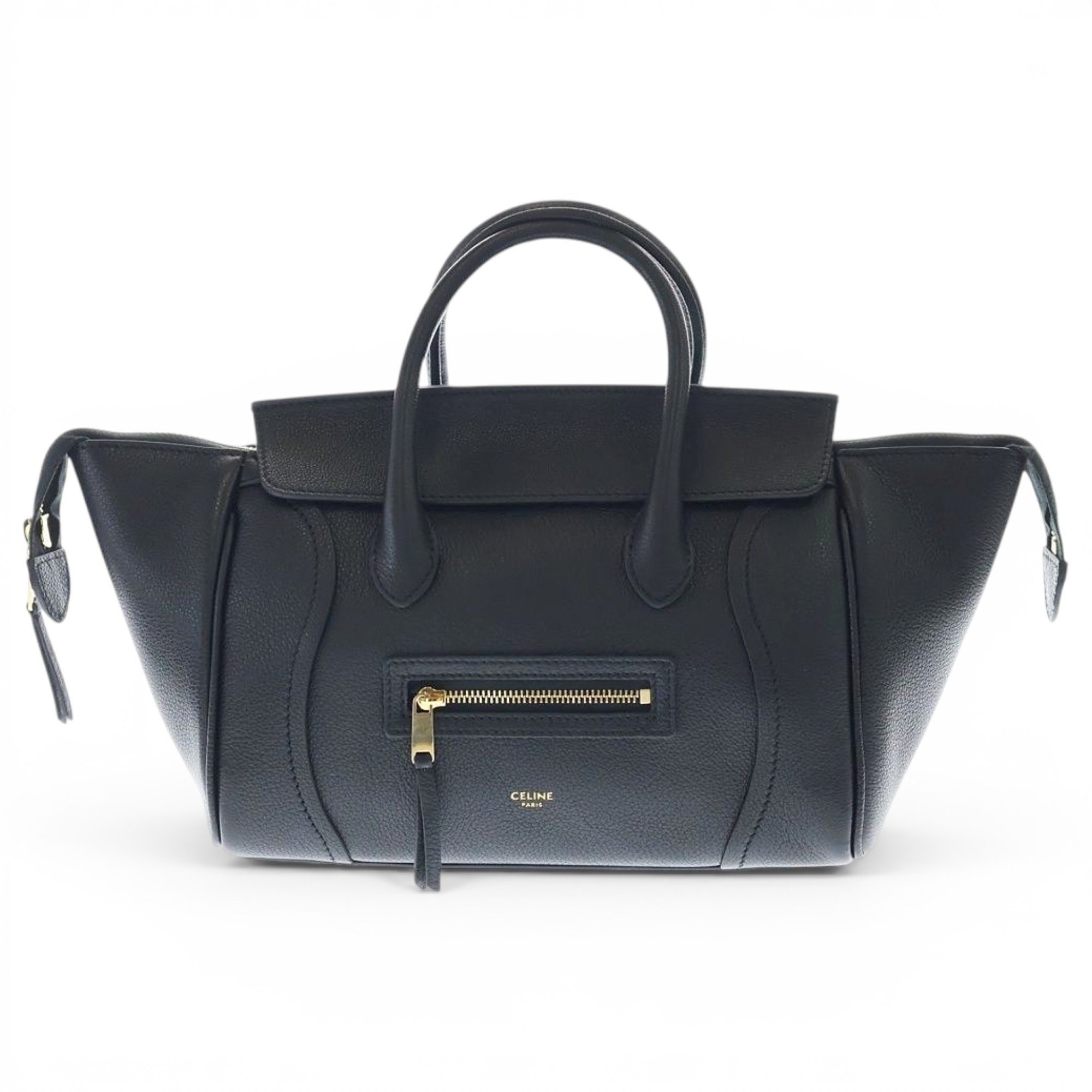 Luggage leather handbag