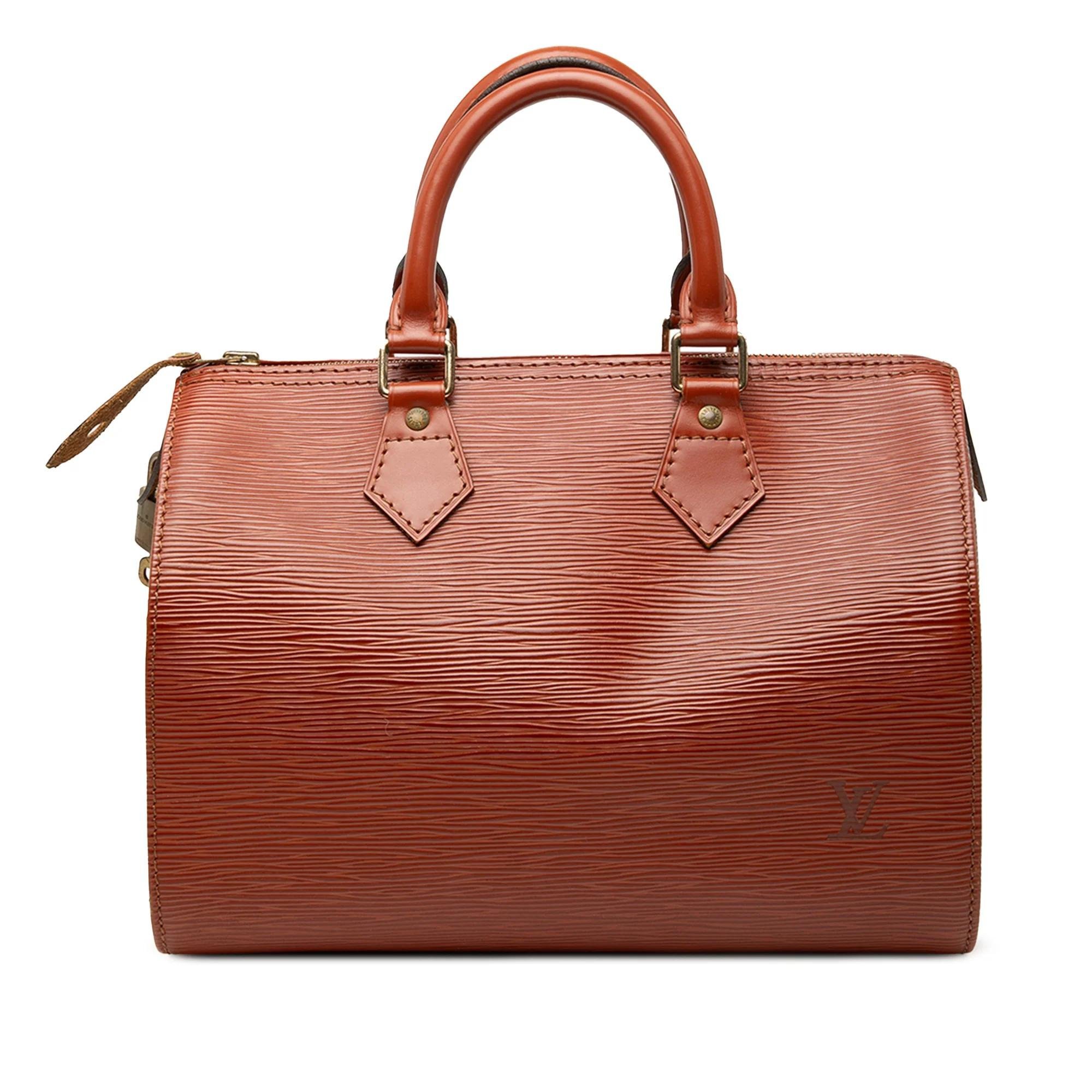 Louis Vuitton Speedy leather bag