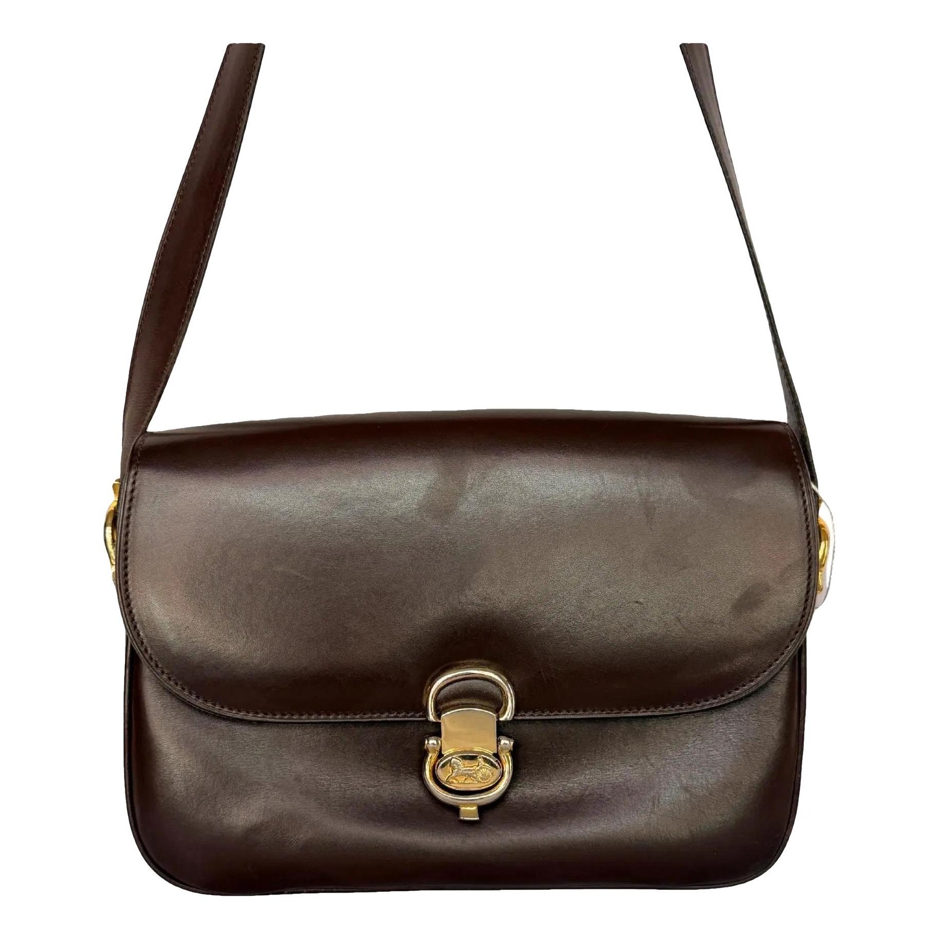 Leather crossbody bag