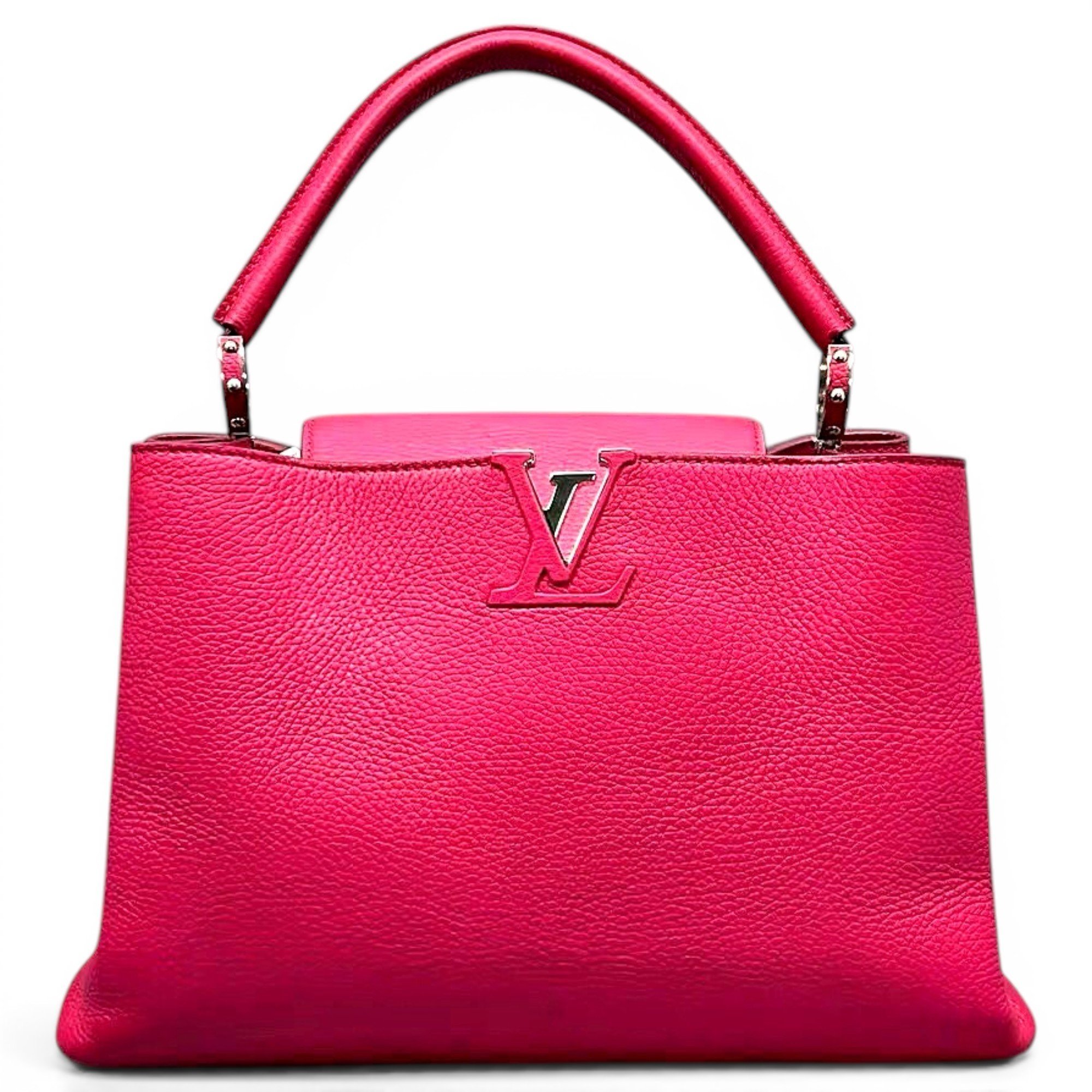 Capucines leather handbag