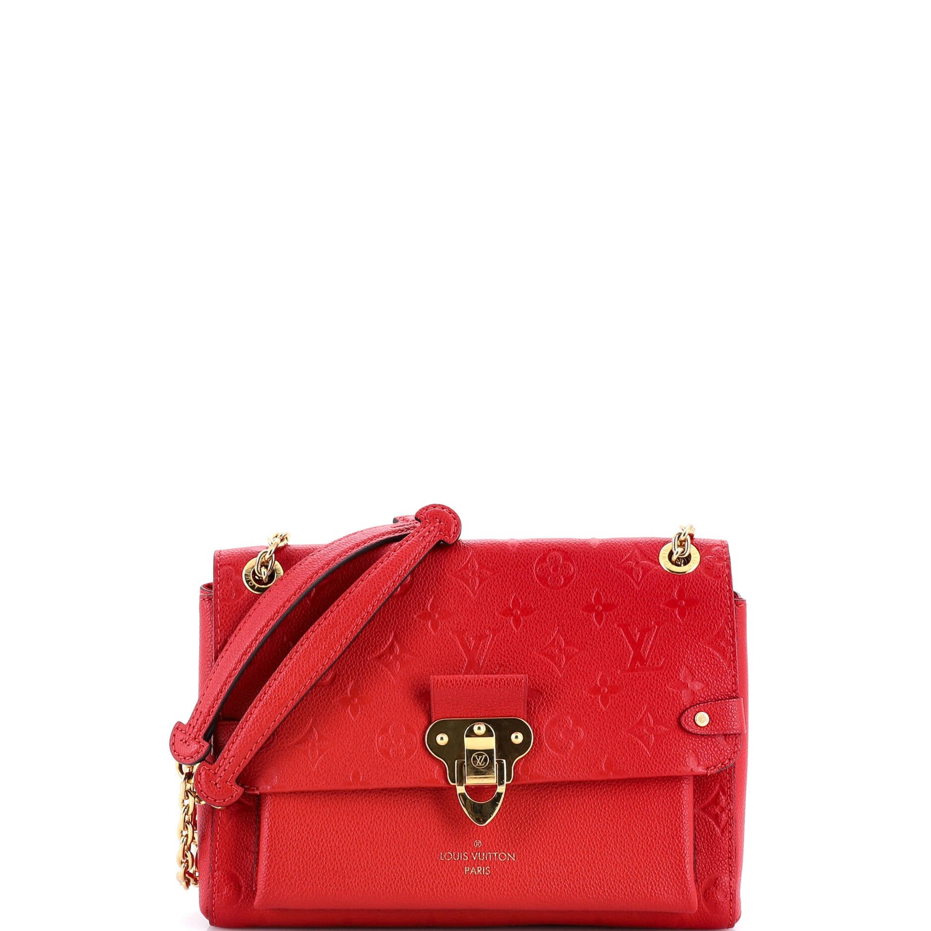 Louis Vuitton Vavin Handbag Monogram Empreinte Leather PM