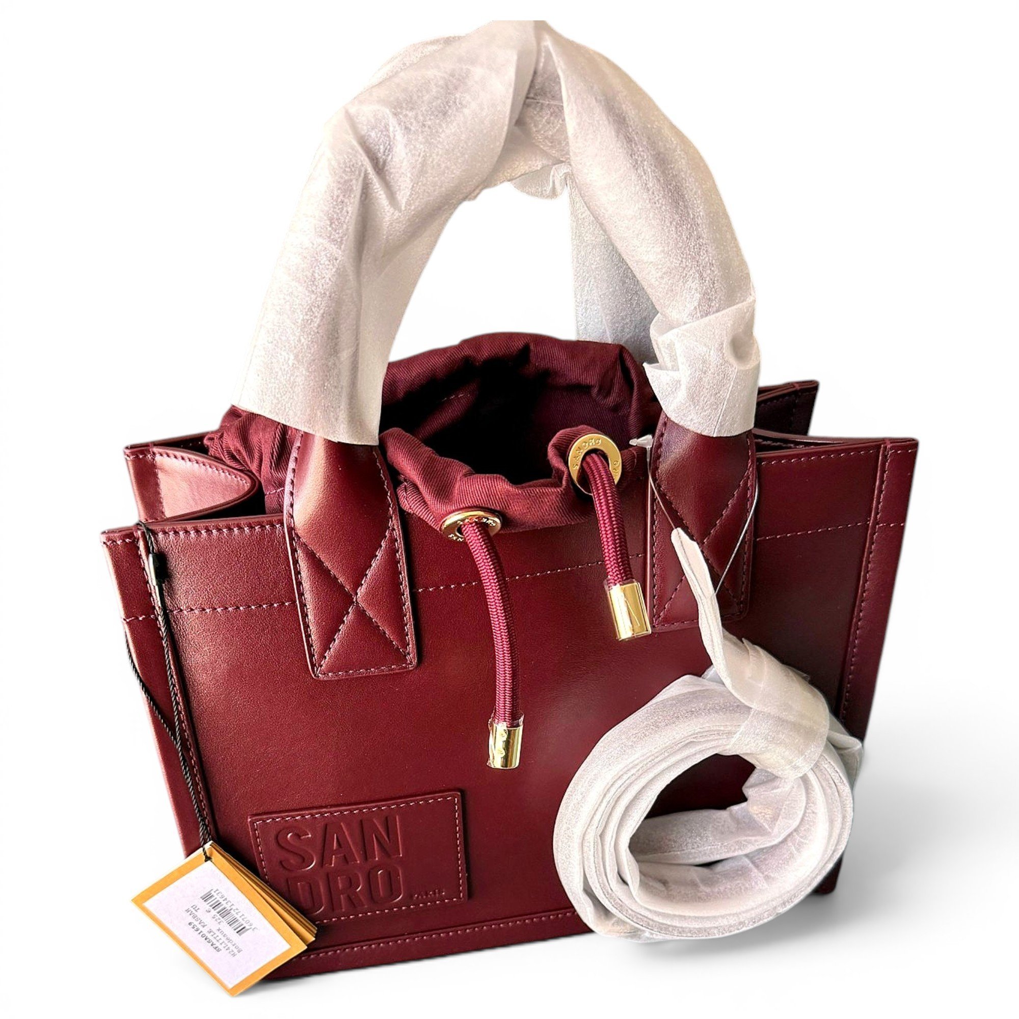 Leather tote