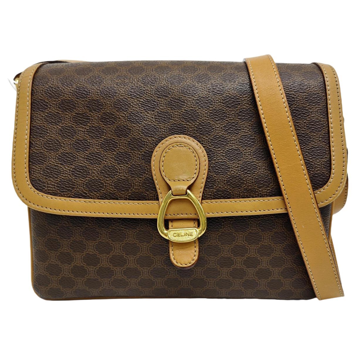 Vinyl crossbody bag