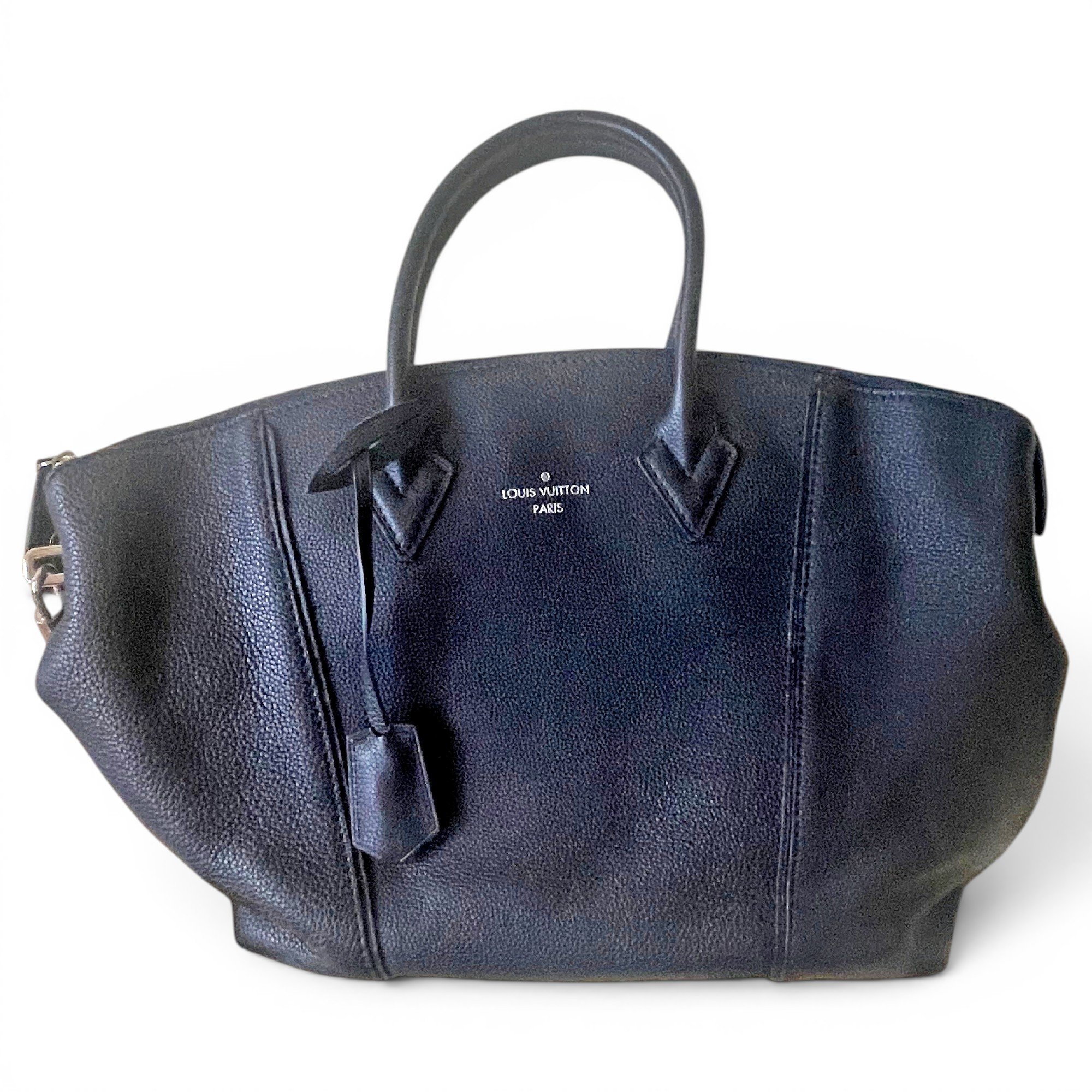 Lockit leather handbag