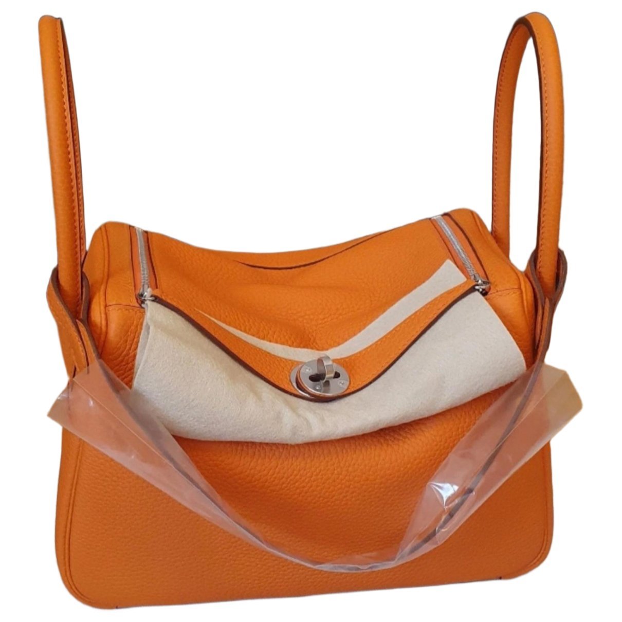 Lindy leather handbag