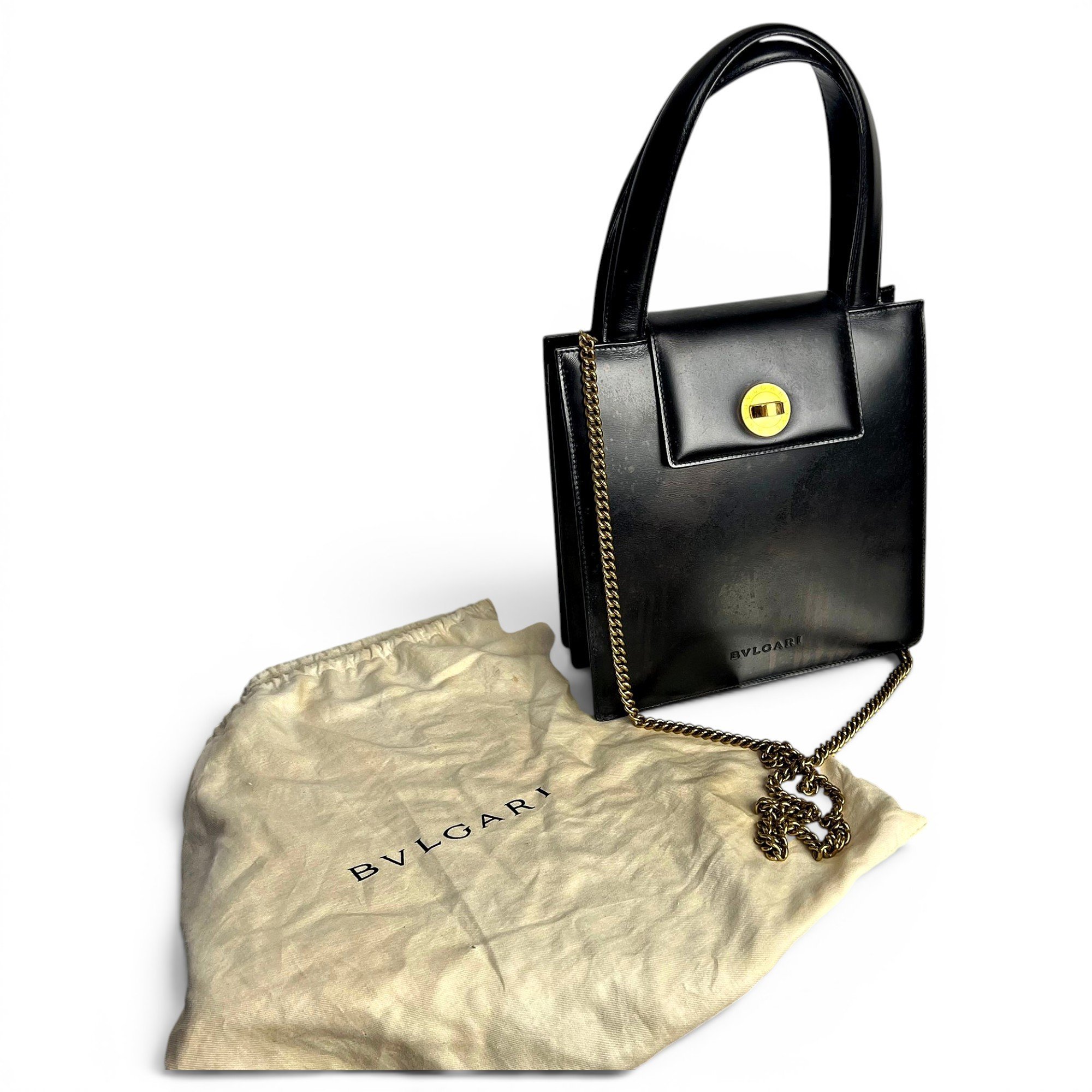 Leather handbag