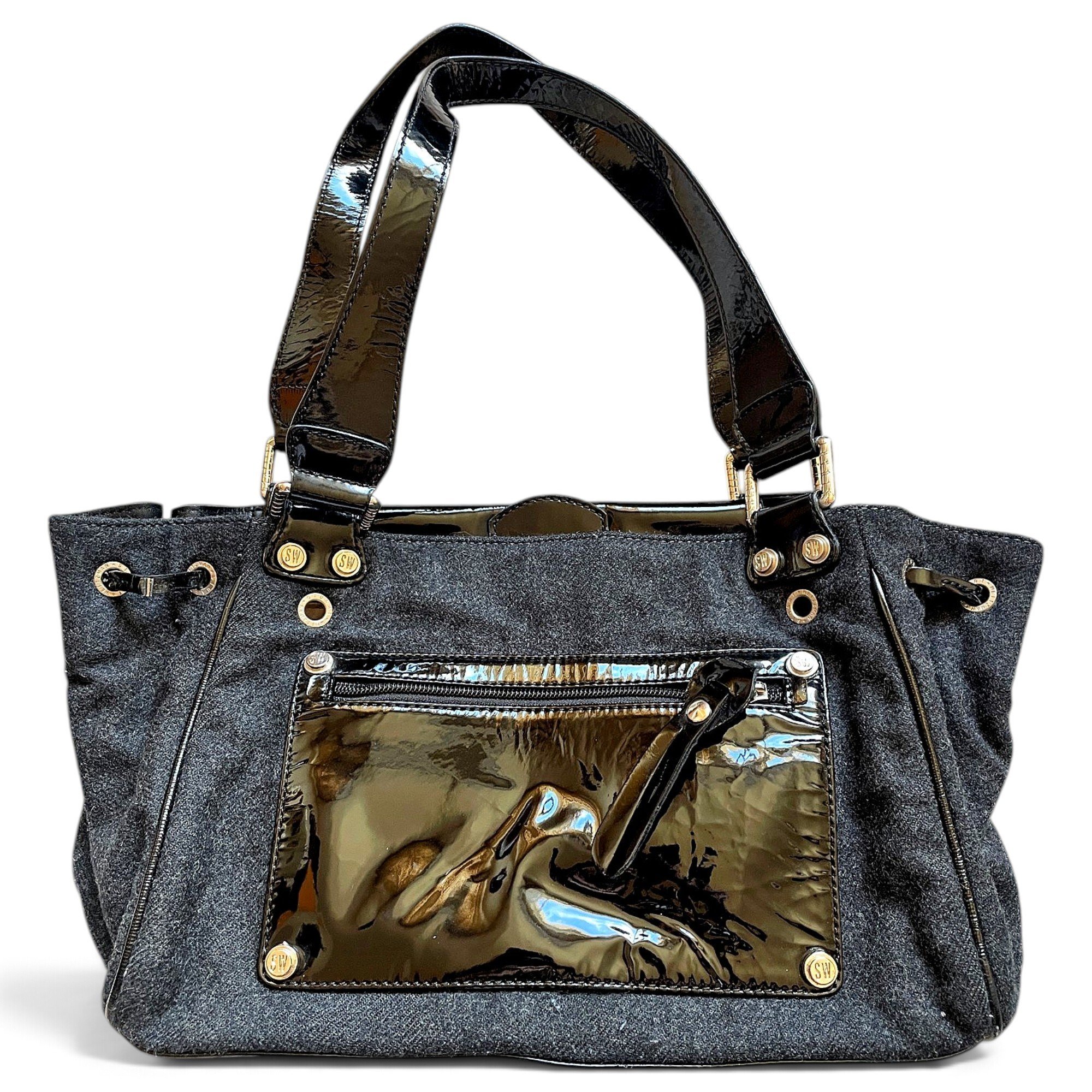 Leather handbag