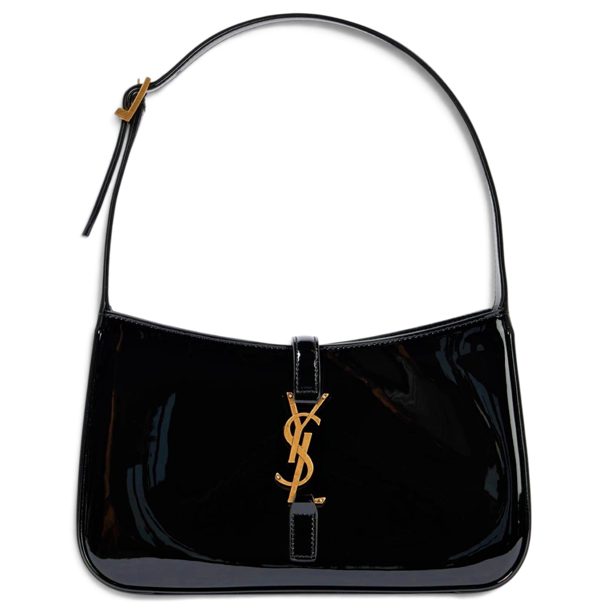 Le 5 à 7 patent leather handbag