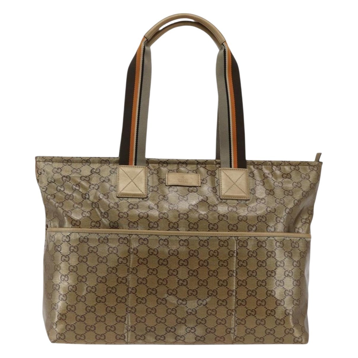Leather tote