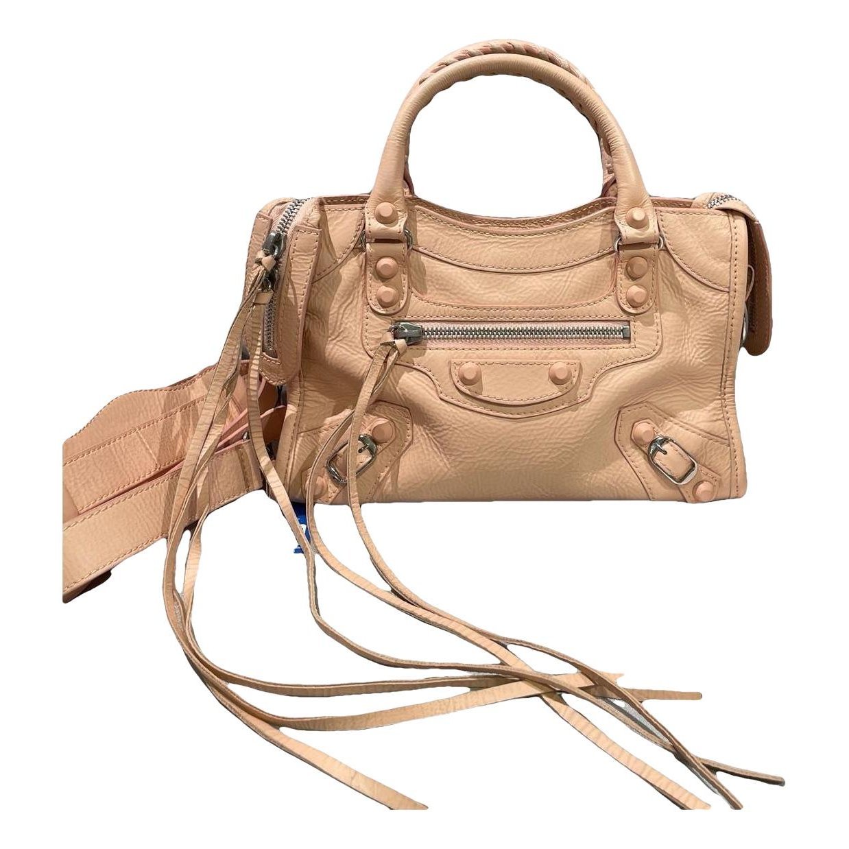 City leather bag