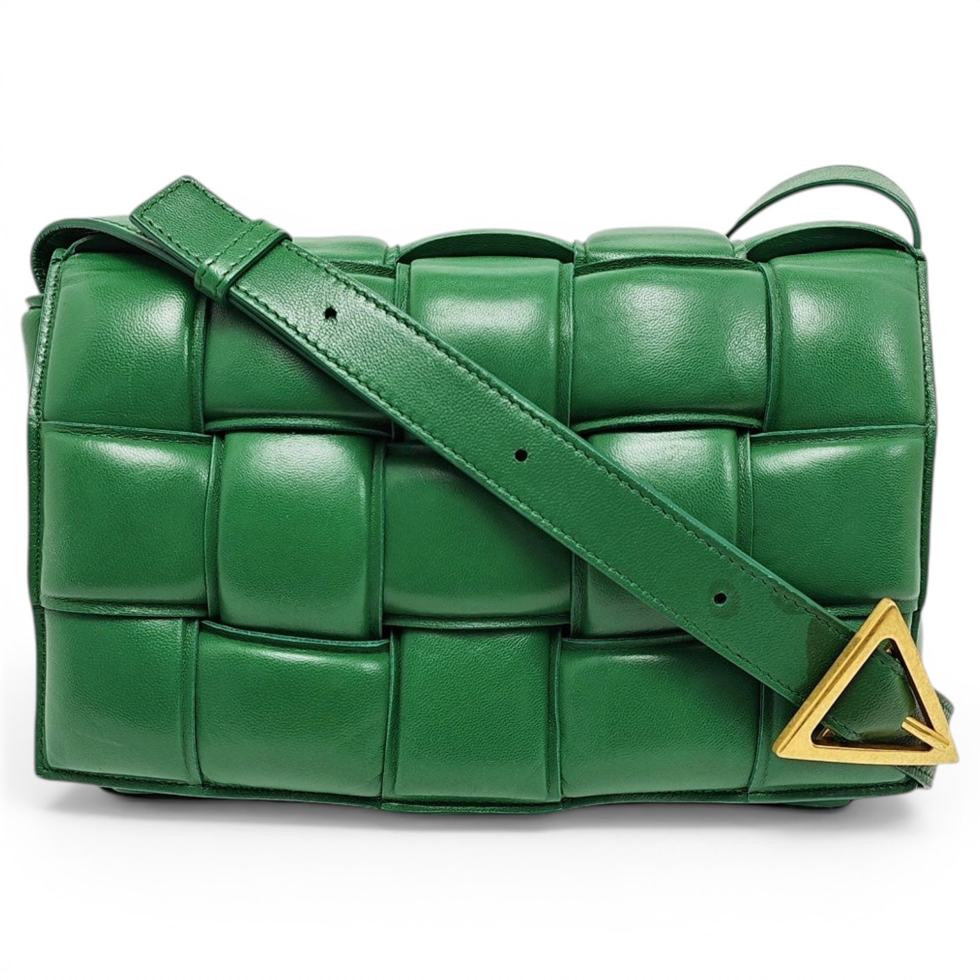 Cassette Padded leather crossbody bag
