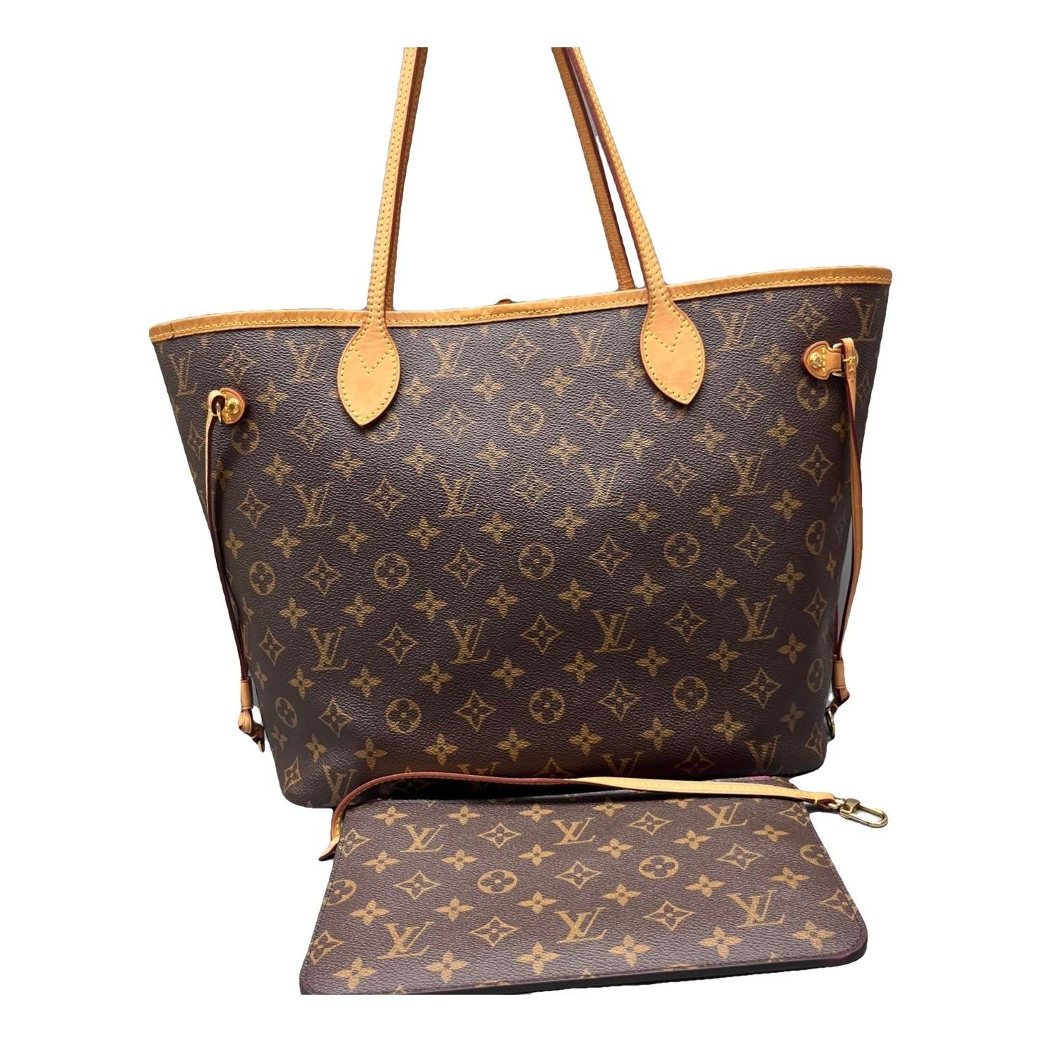 Neverfull leather handbag