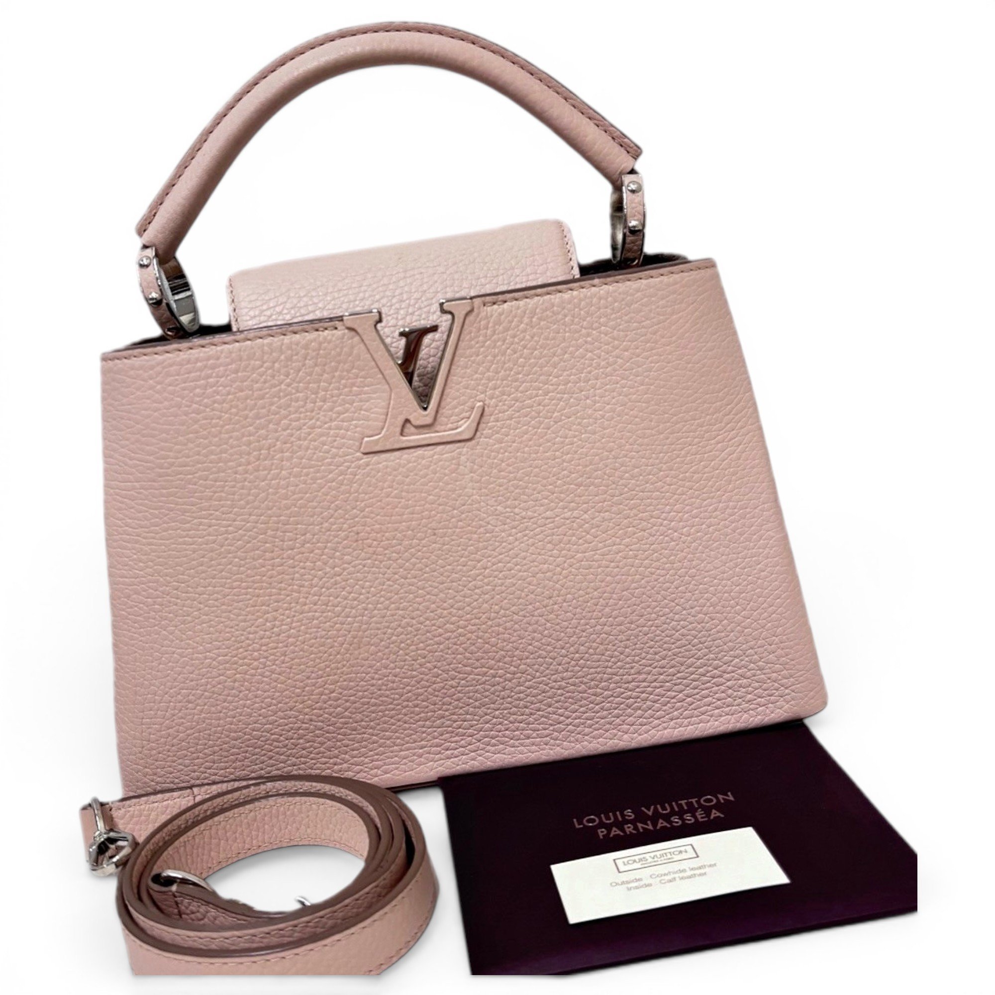 Capucines leather handbag
