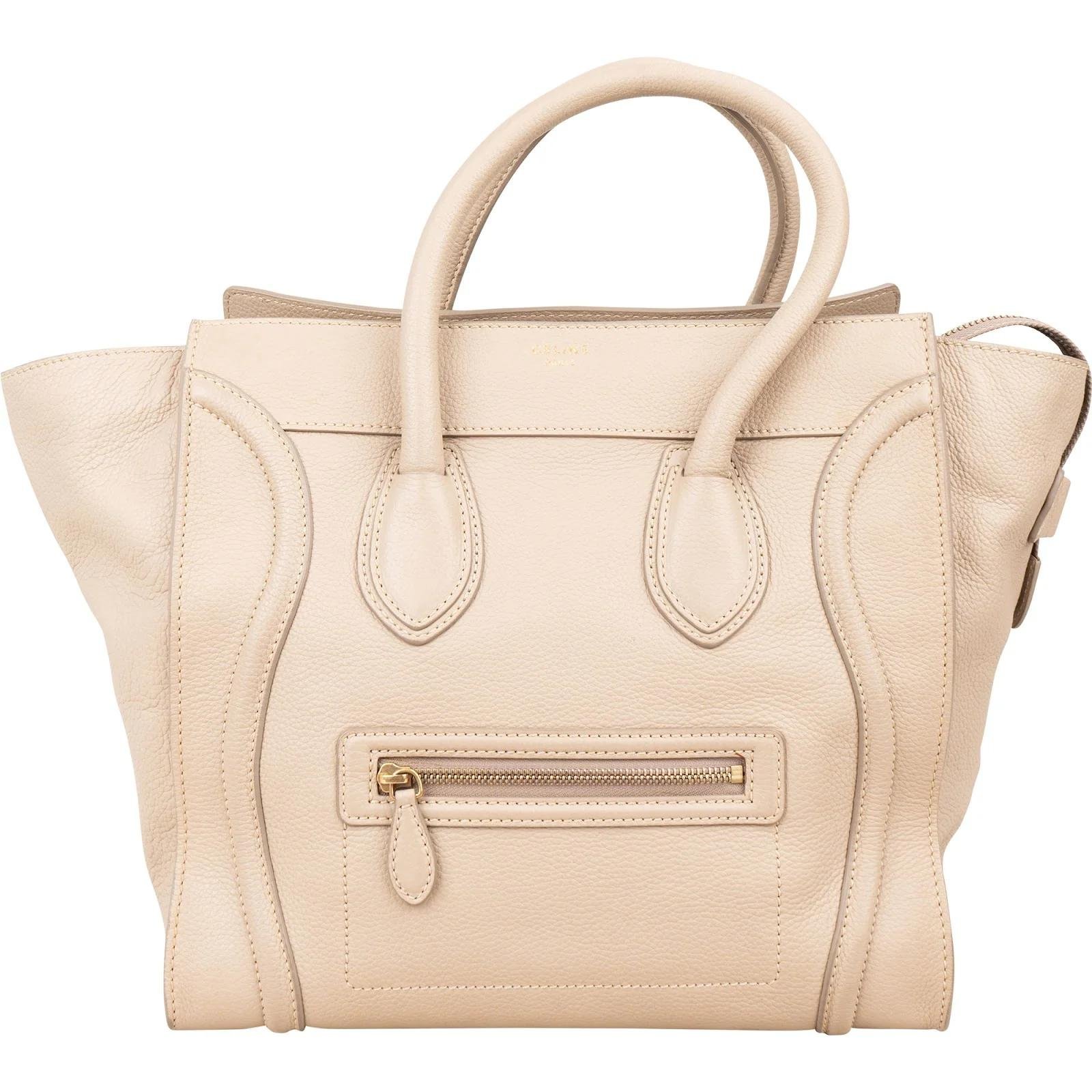 Luggage leather handbag