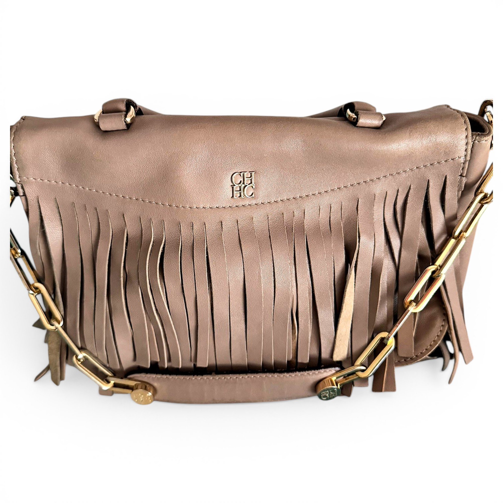 Leather handbag