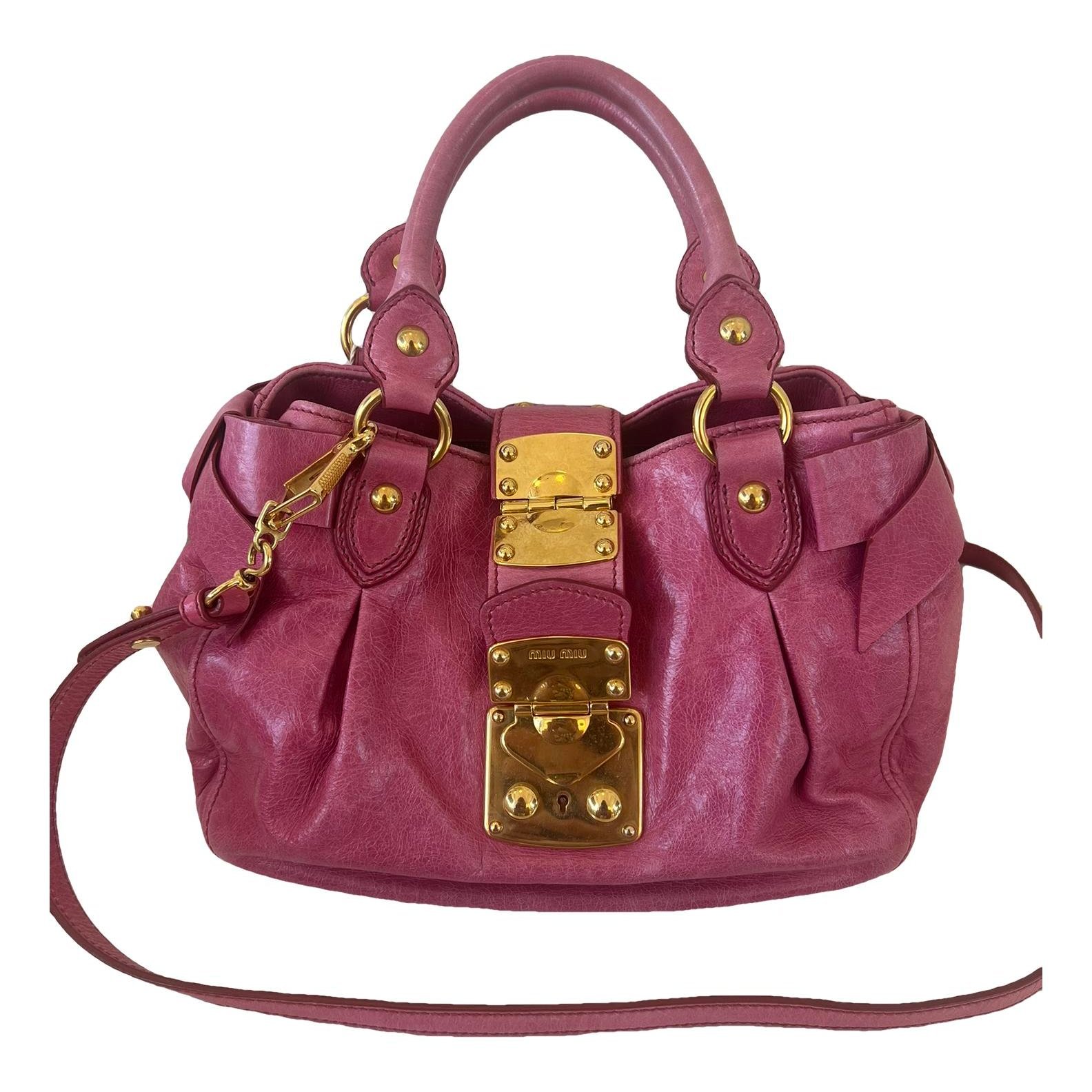 Leather handbag