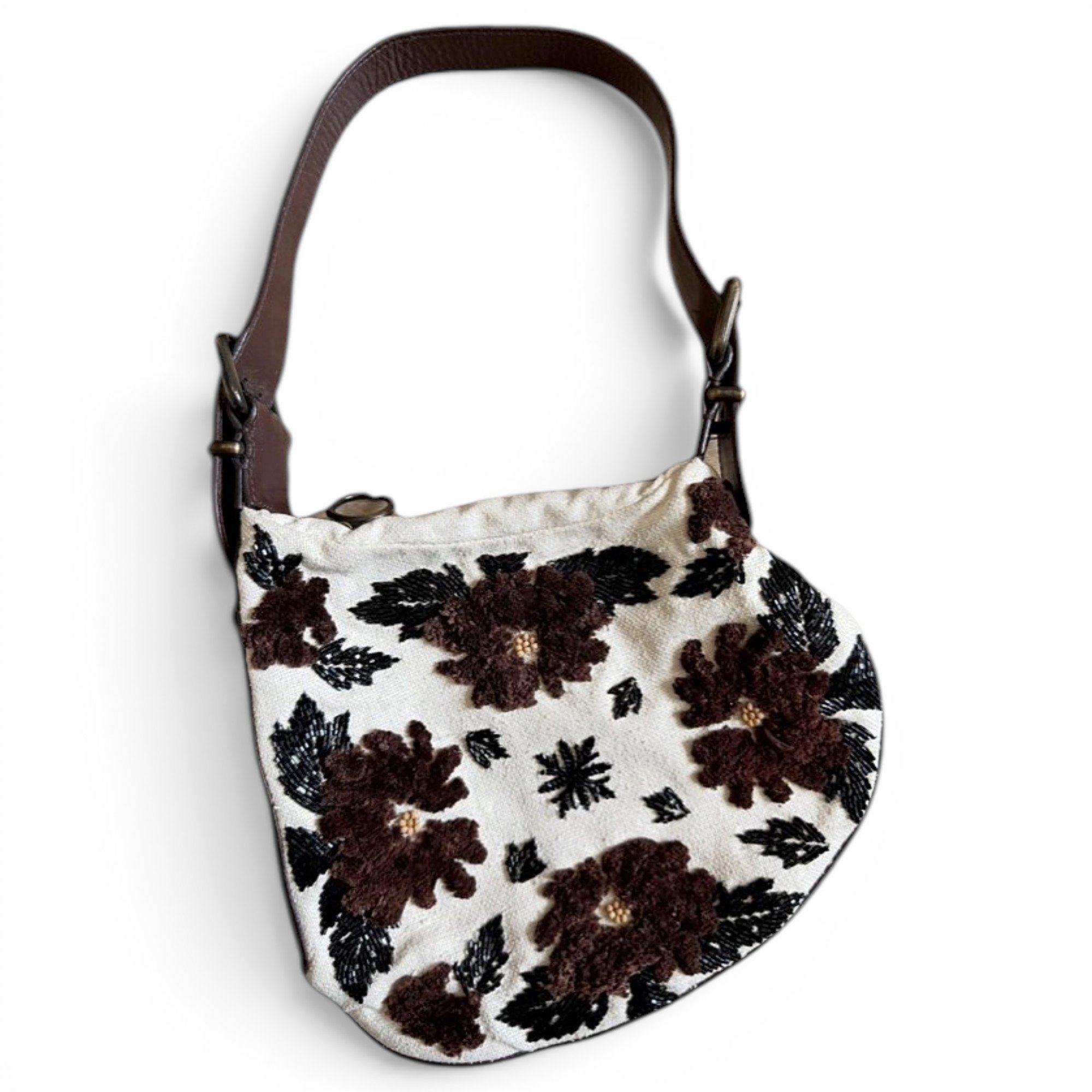 Oyster linen handbag