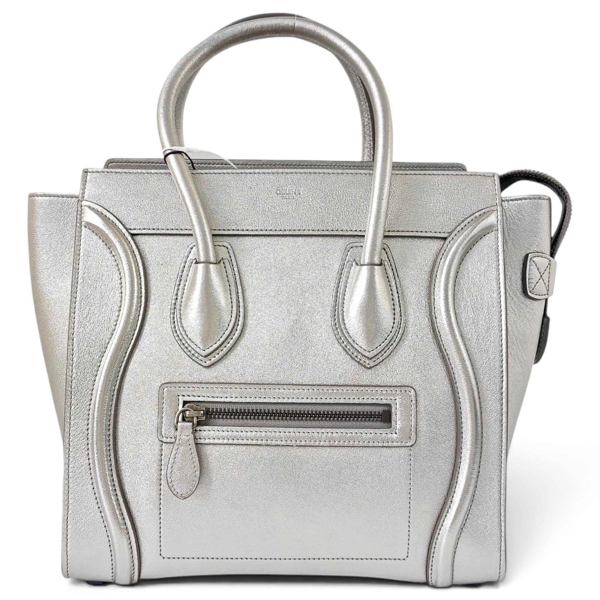 Luggage leather handbag