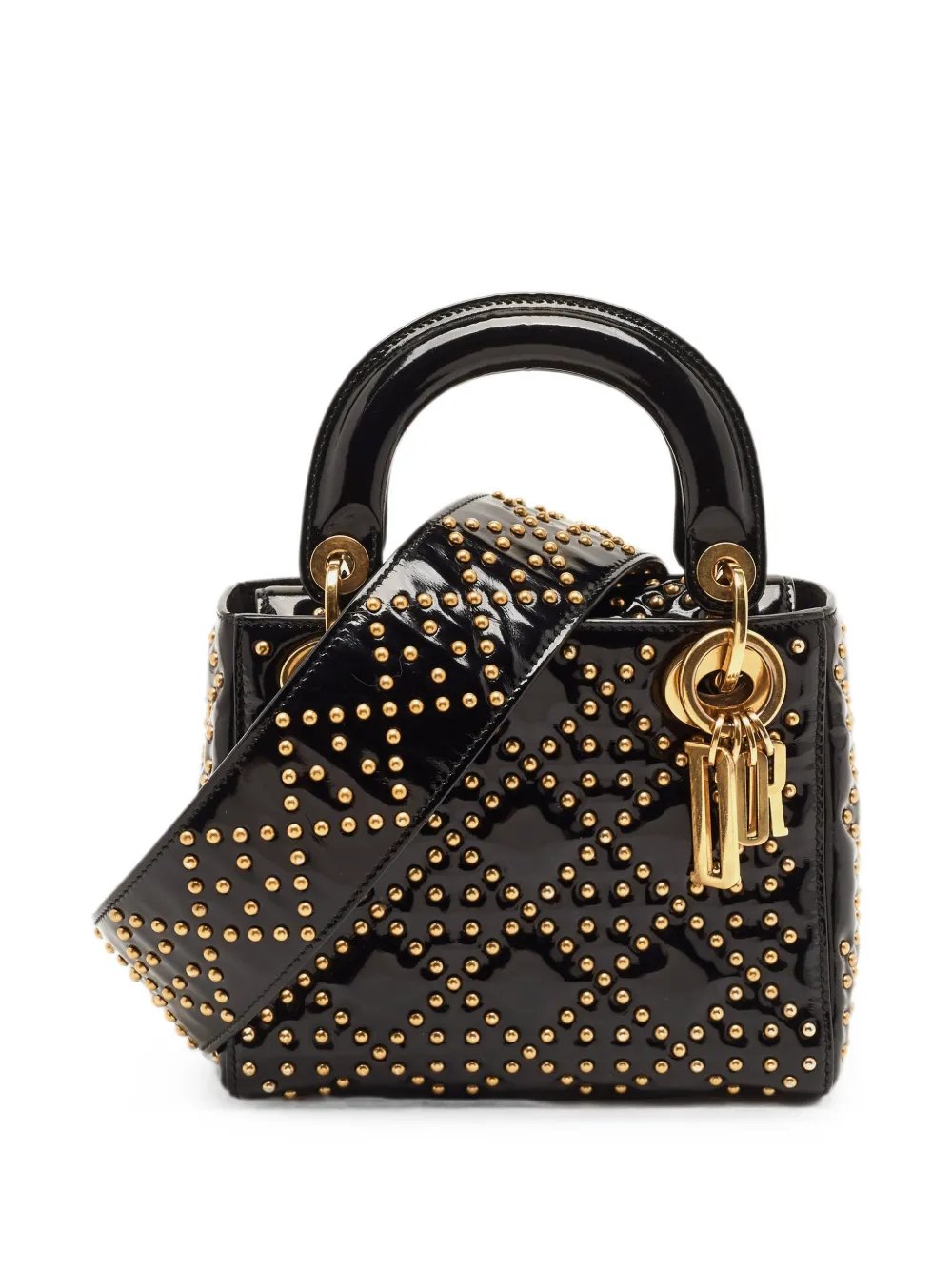 2017 Lady Dior studded mini bag