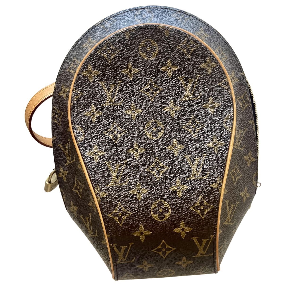 Ellipse leather backpack