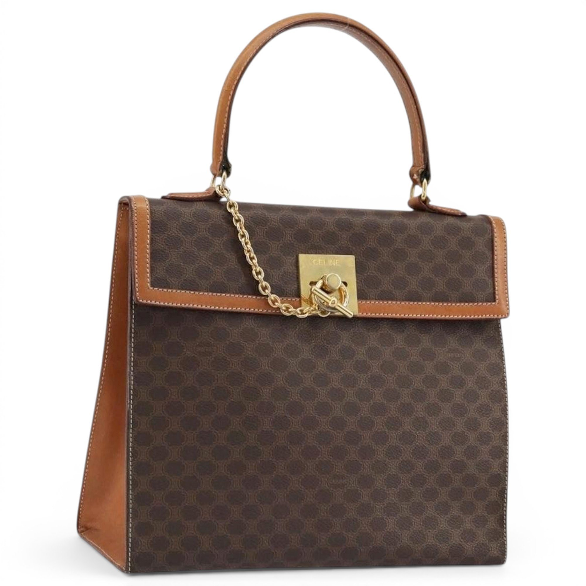 Leather handbag