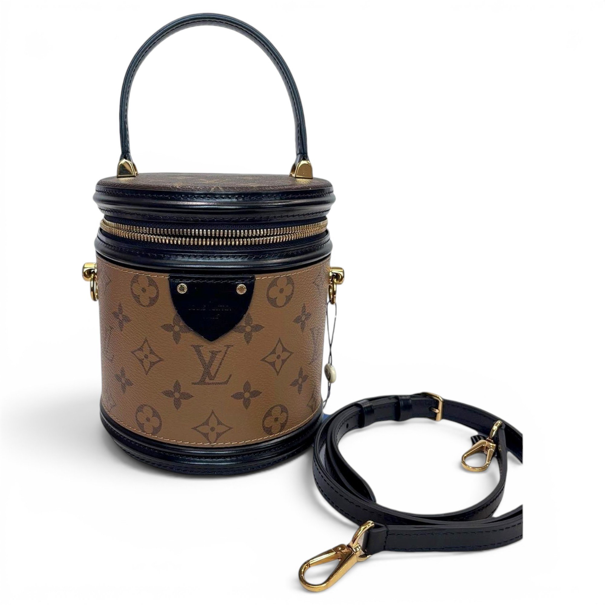 Cannes leather handbag