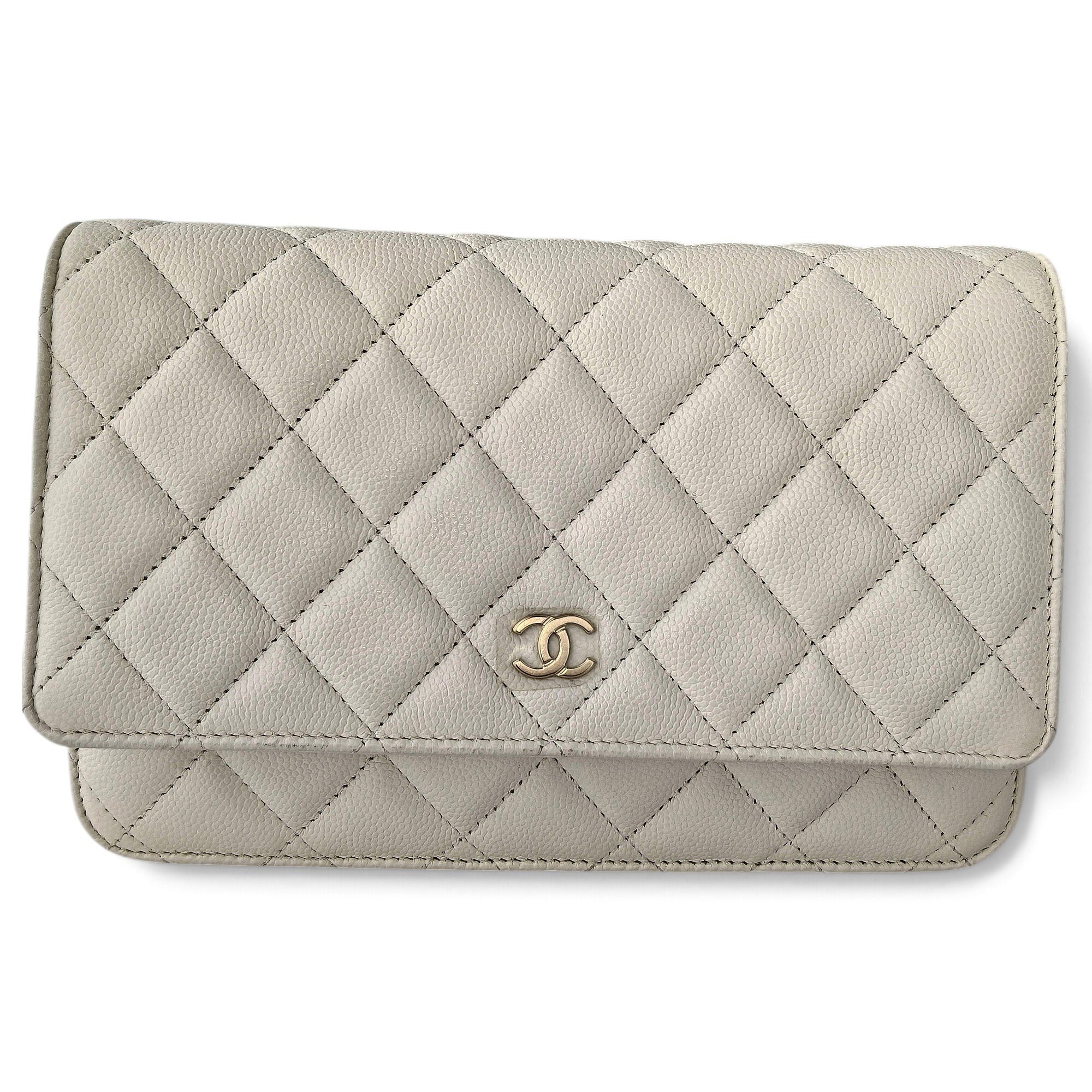 Wallet On Chain Timeless/Classique leather handbag