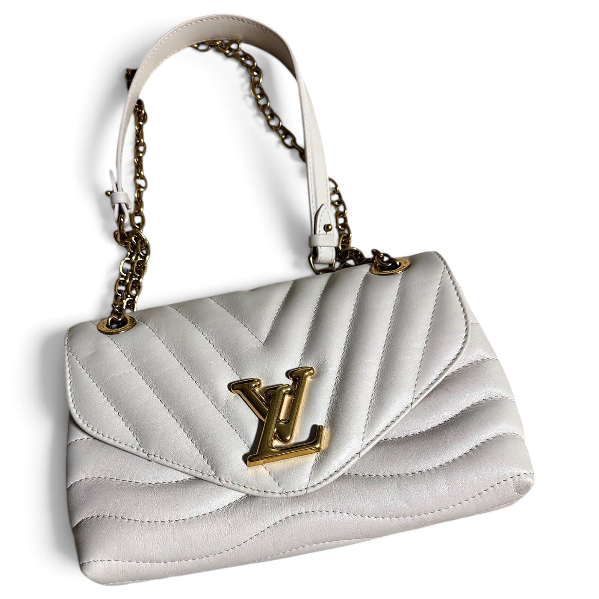 New Wave leather handbag