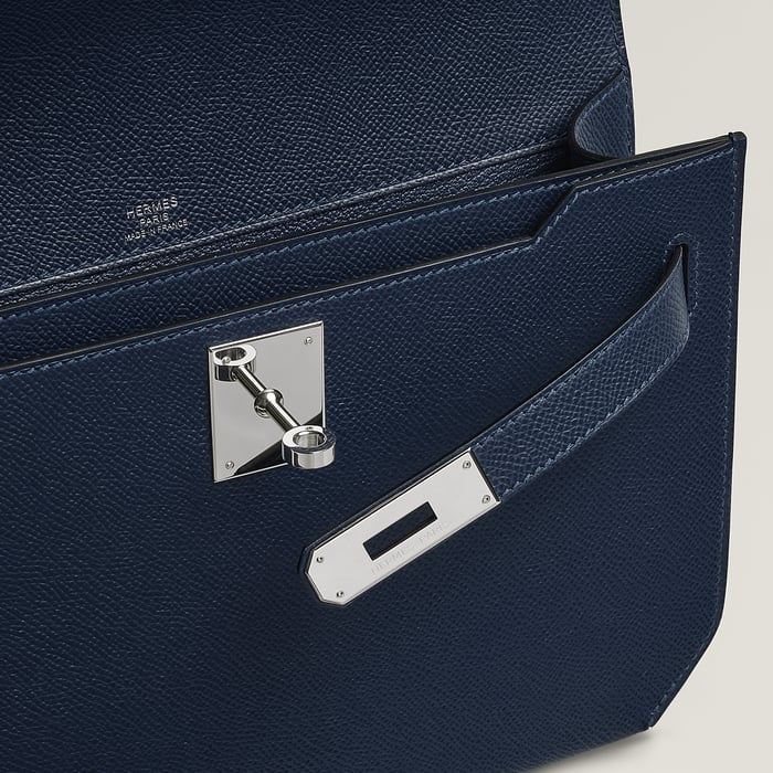 Bleu Abysse Kelly Depeches 25 Pouch