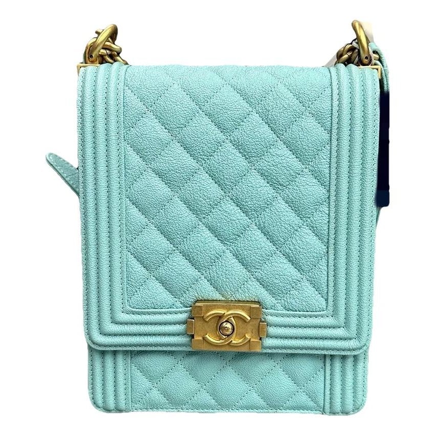 Boy leather crossbody bag