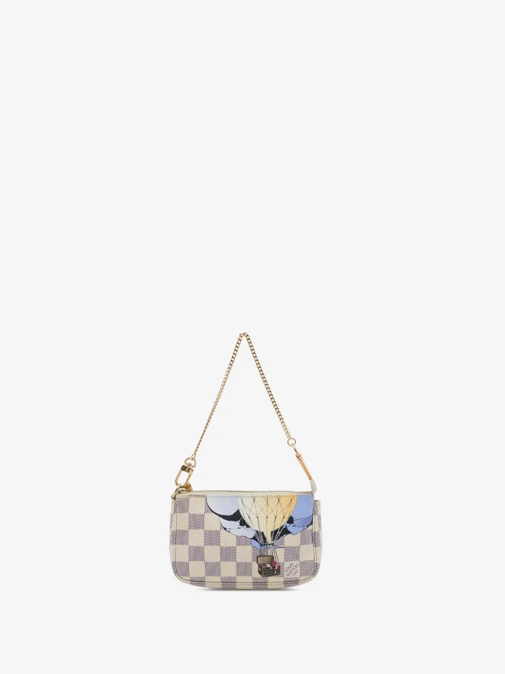 2011 Damier Azur Illustre Mini Pochette Accessoires handbag