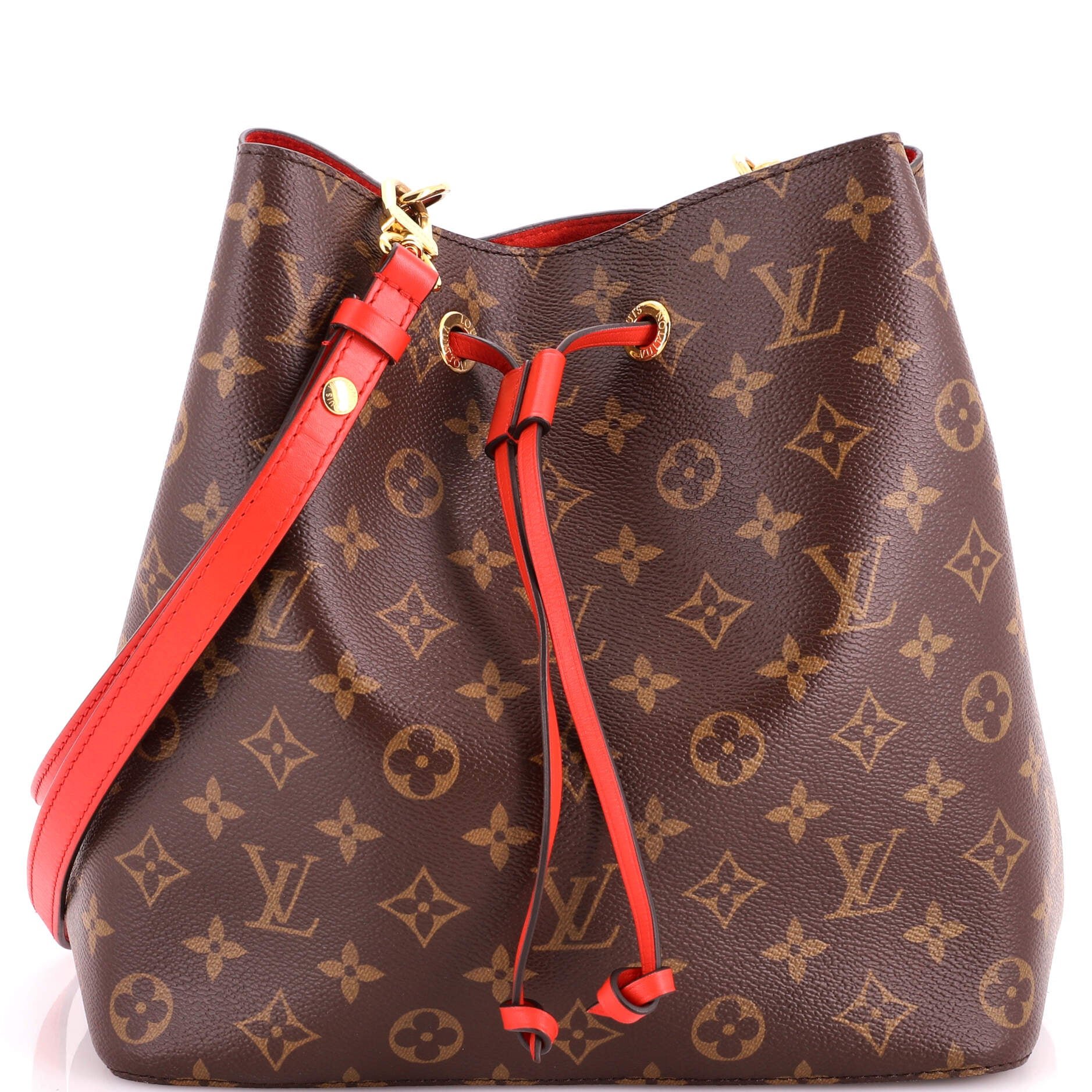 Louis Vuitton NeoNoe Handbag Monogram Canvas with Leather MM