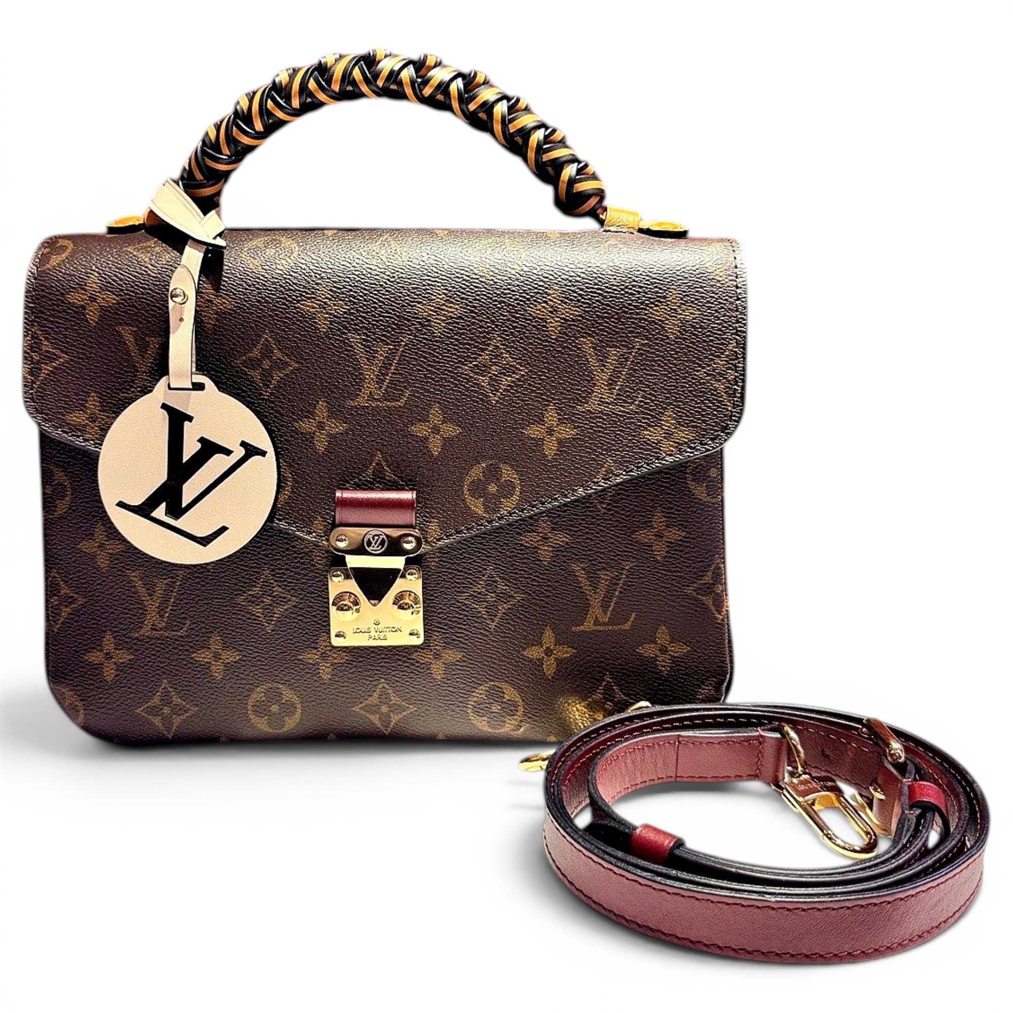 Metis leather handbag