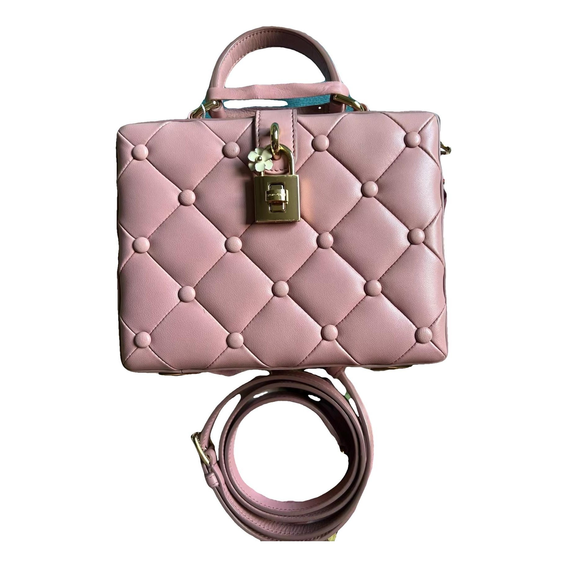Dolce Box leather handbag