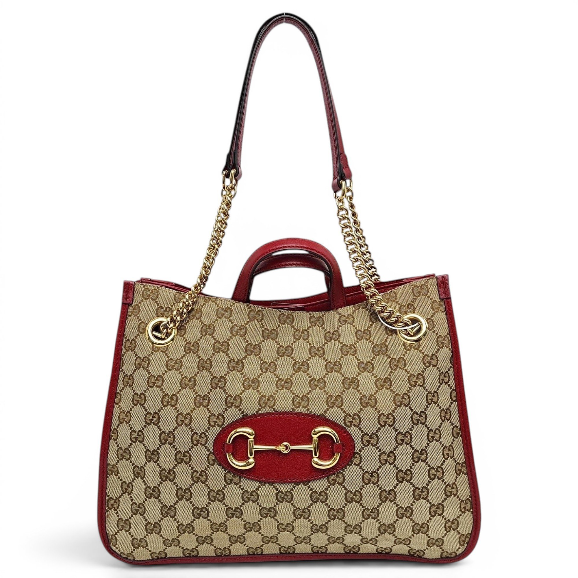 Handle Horsebit 1955 cloth handbag