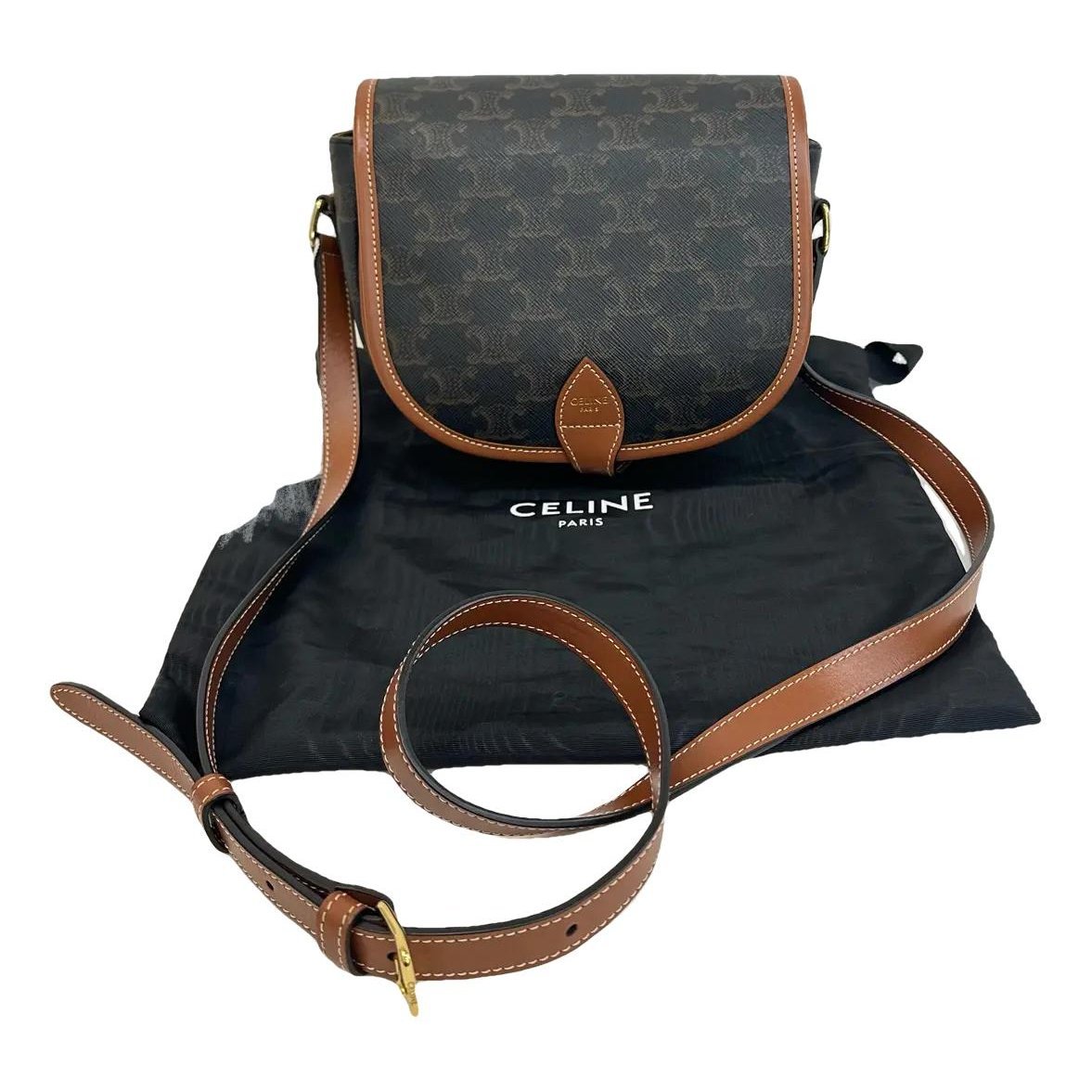 Folco leather handbag