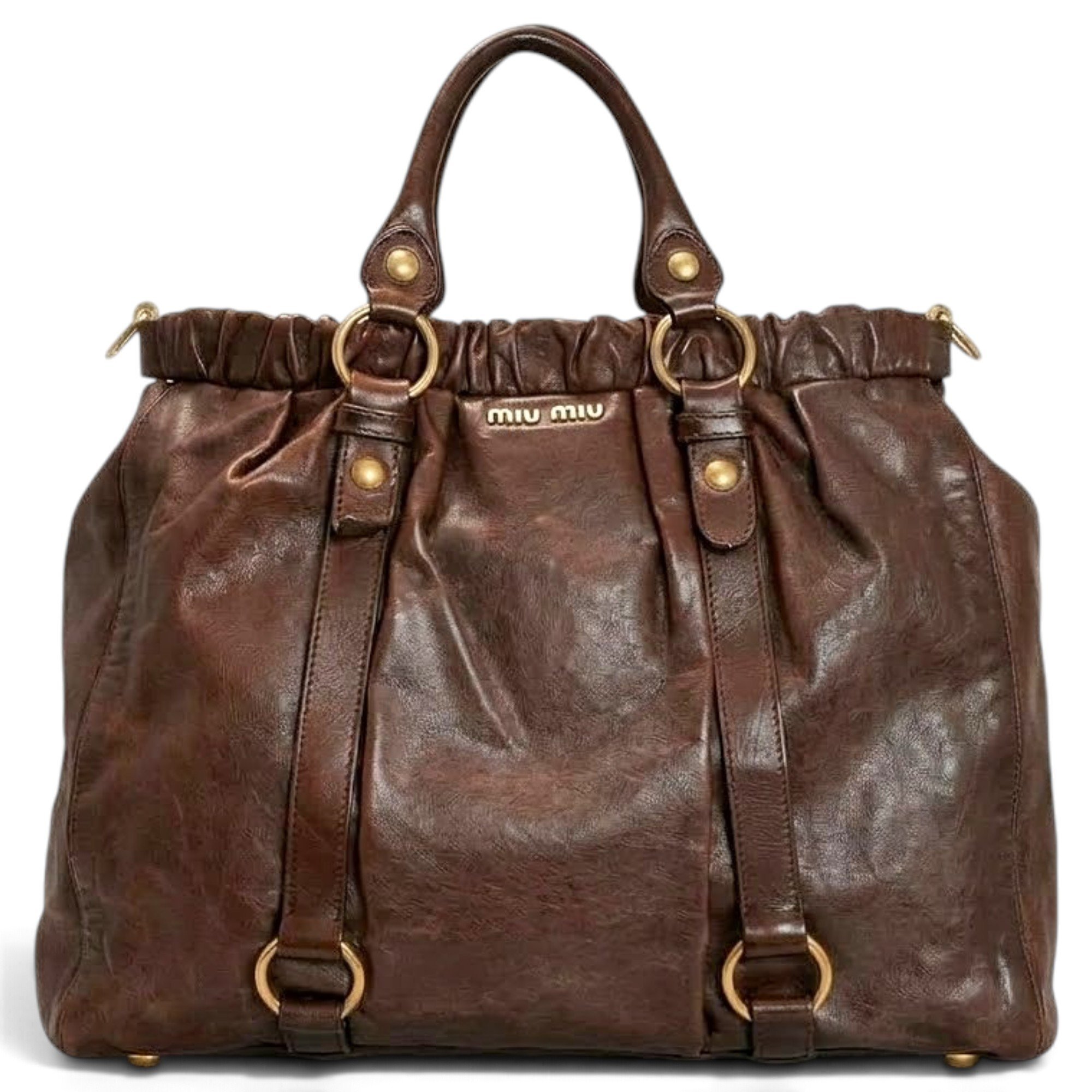 Vitello leather handbag