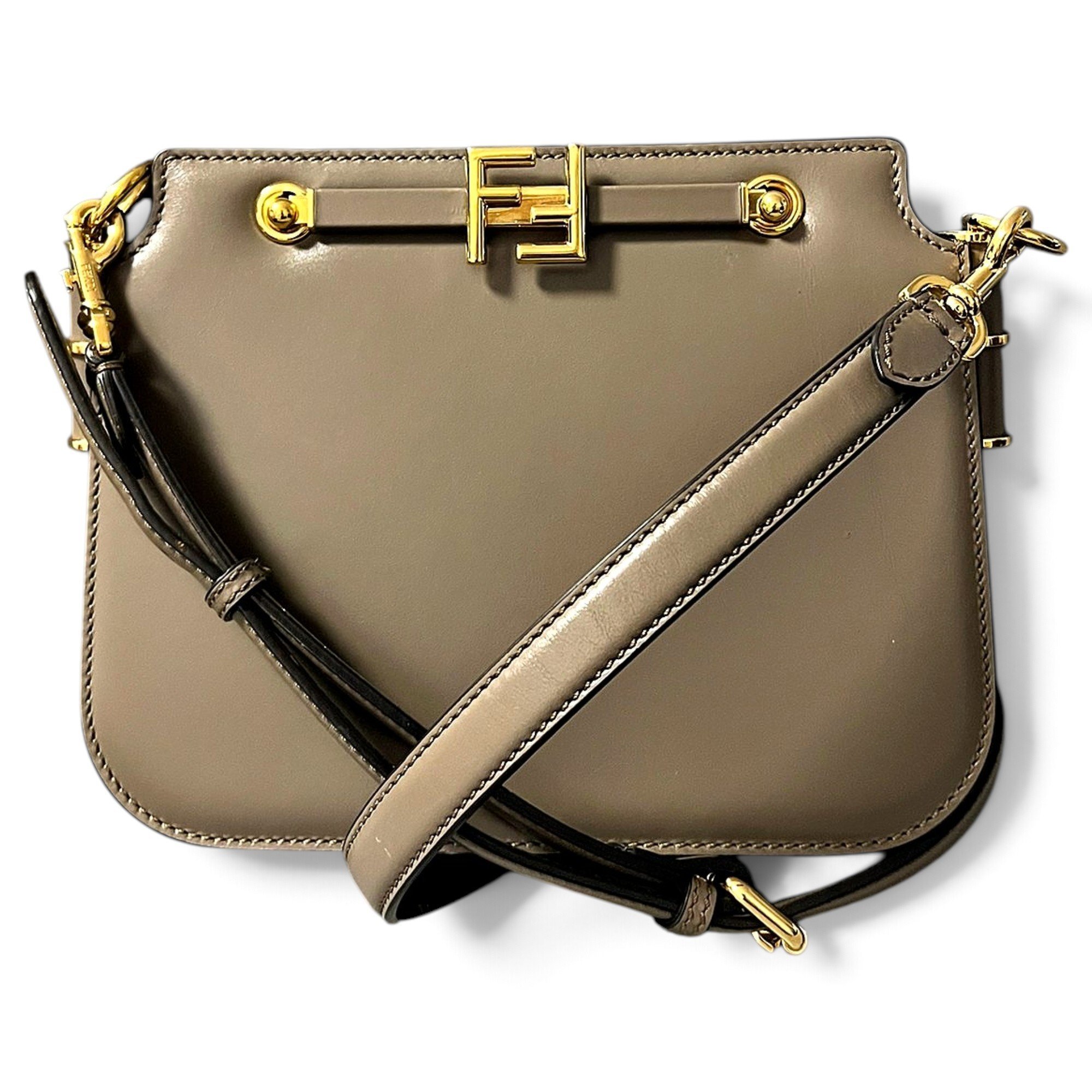 Leather crossbody bag