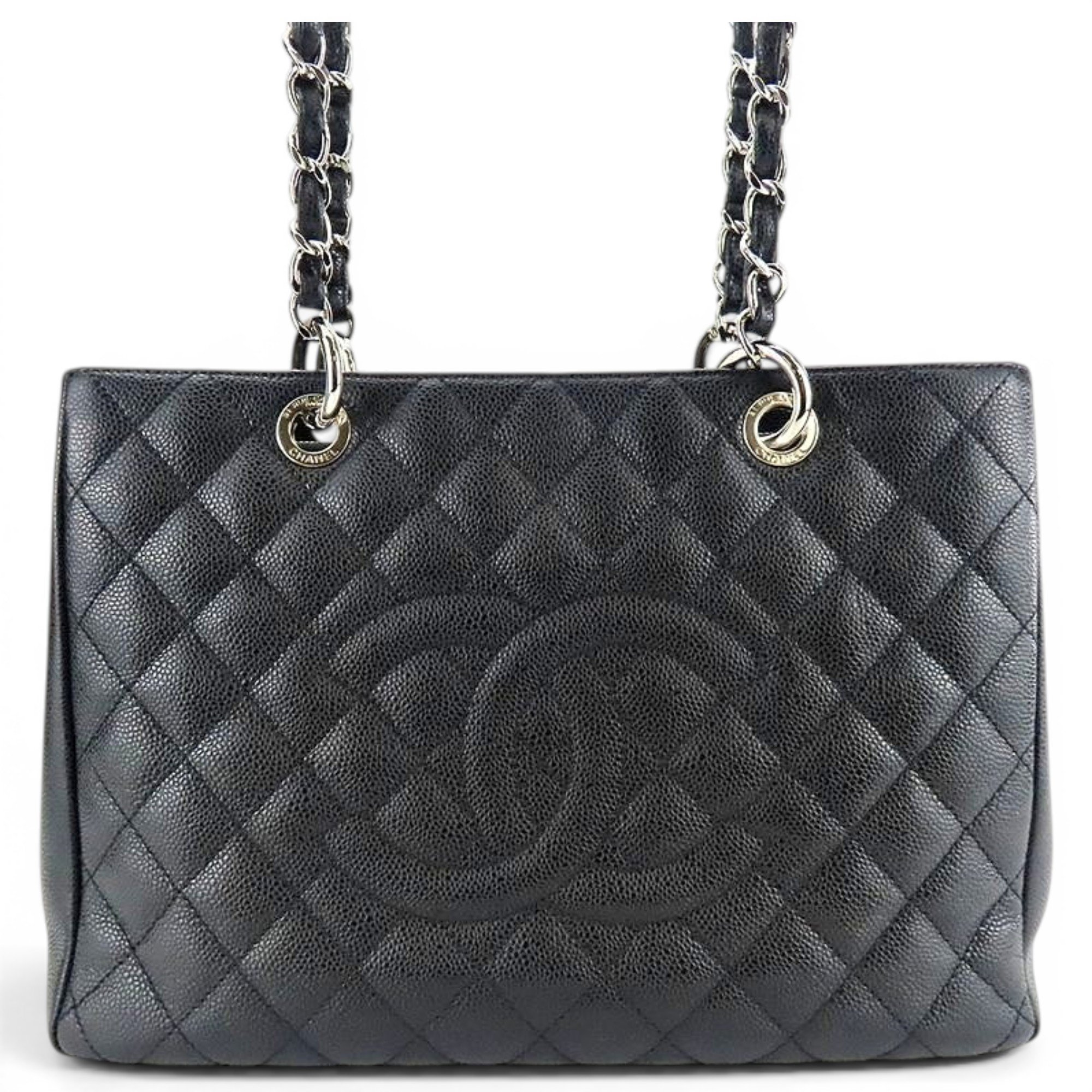 Grand shopping leather tote
