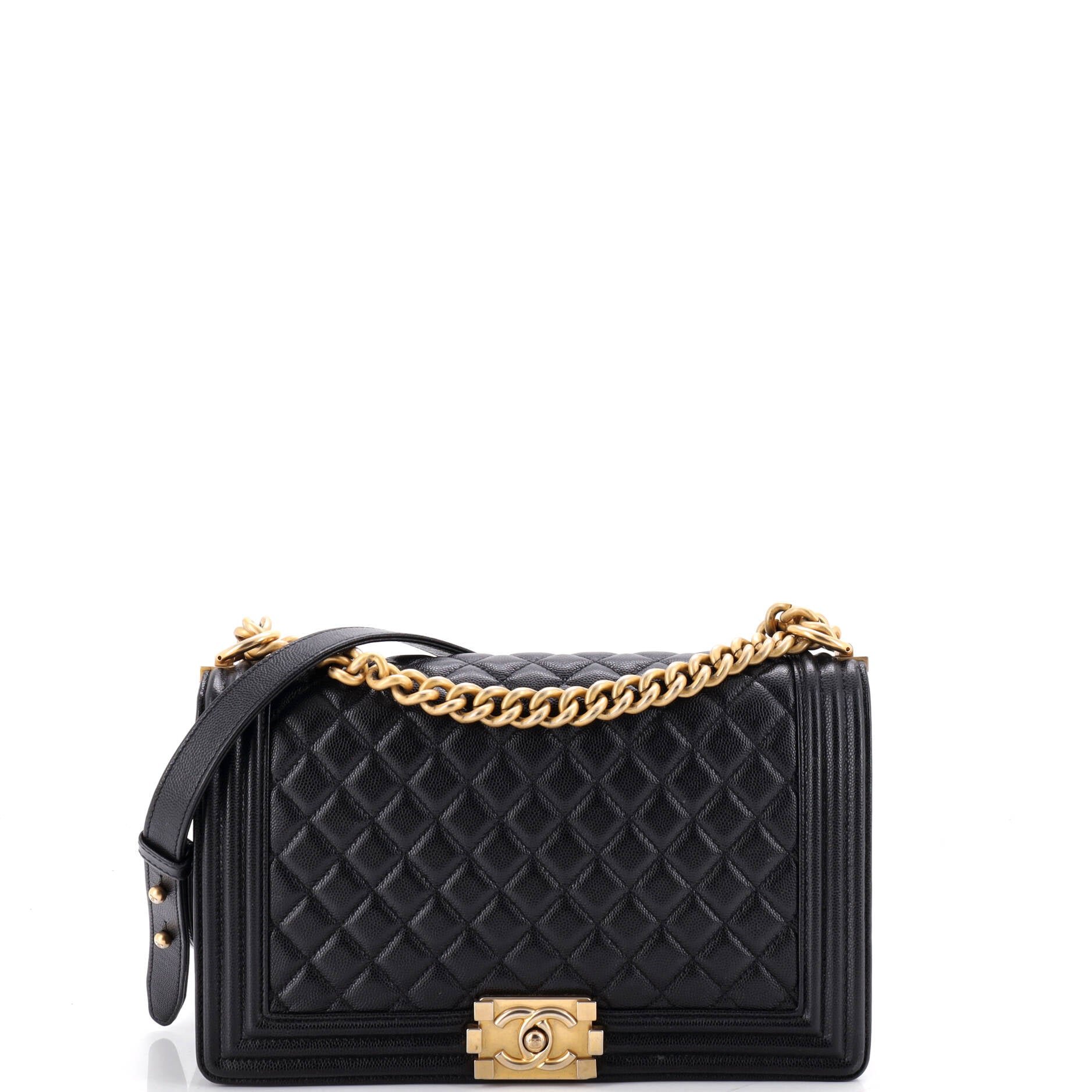 Boy Flap Bag Quilted Goatskin New Medium