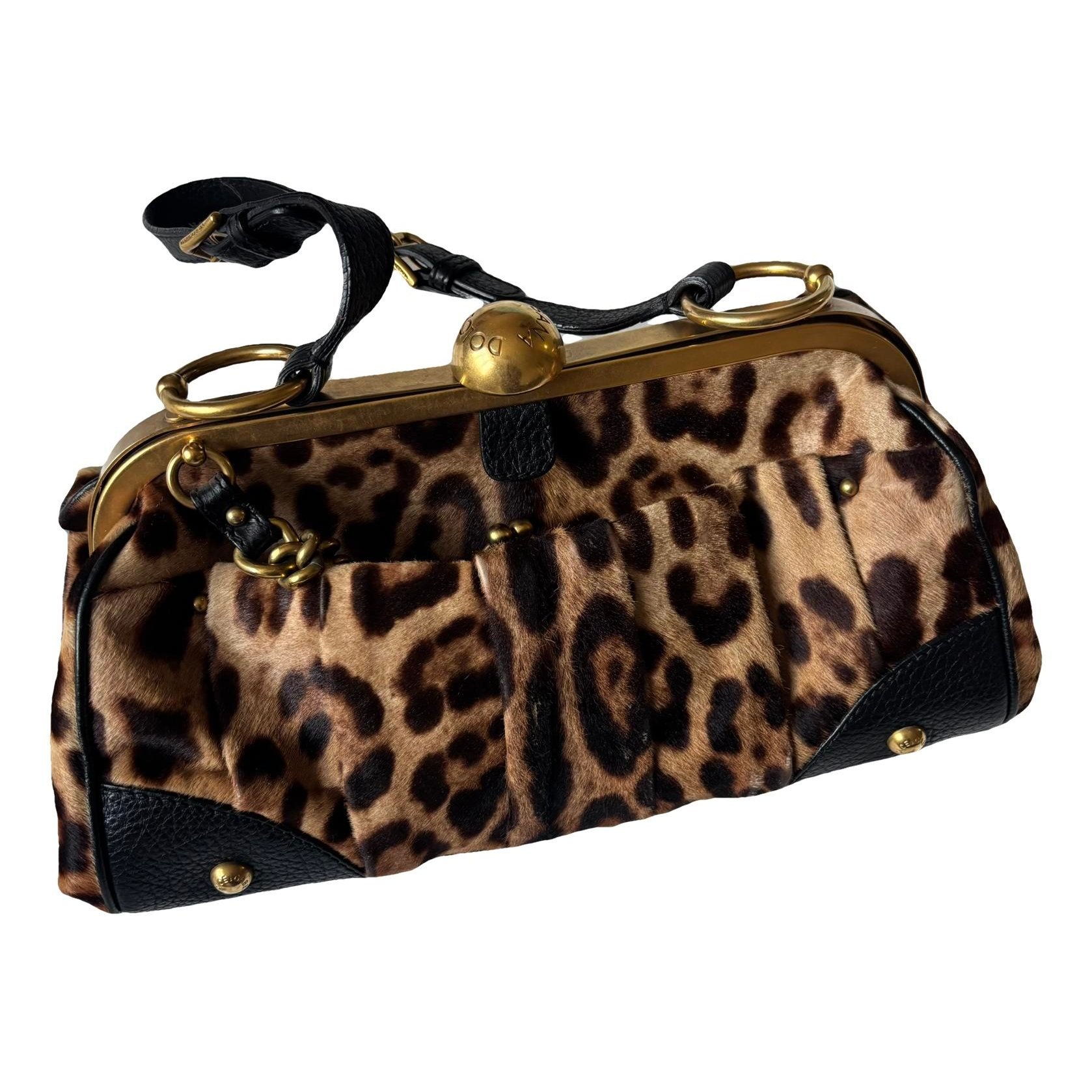 Pony-style calfskin handbag