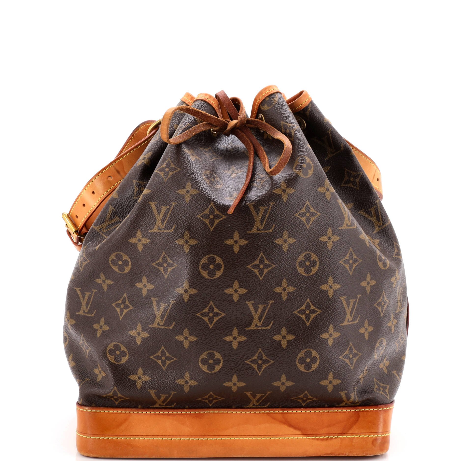 Louis Vuitton Noe Handbag Monogram Canvas Large