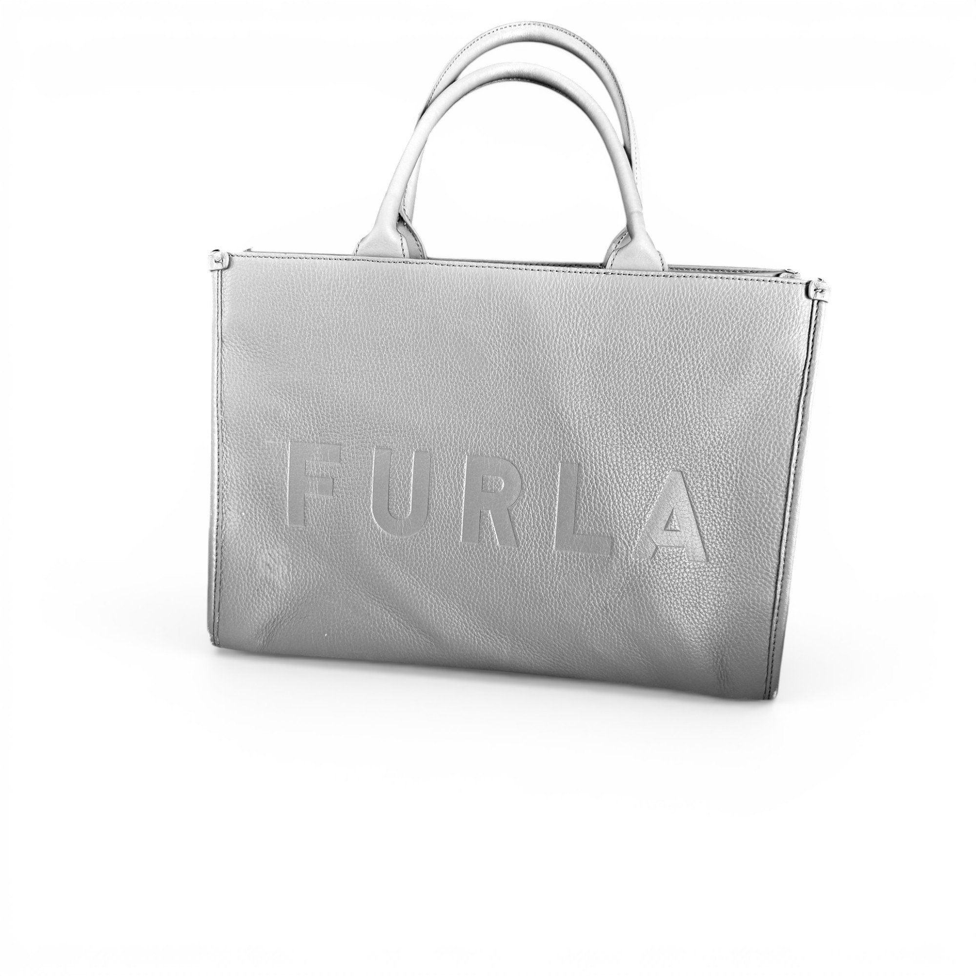 Leather tote