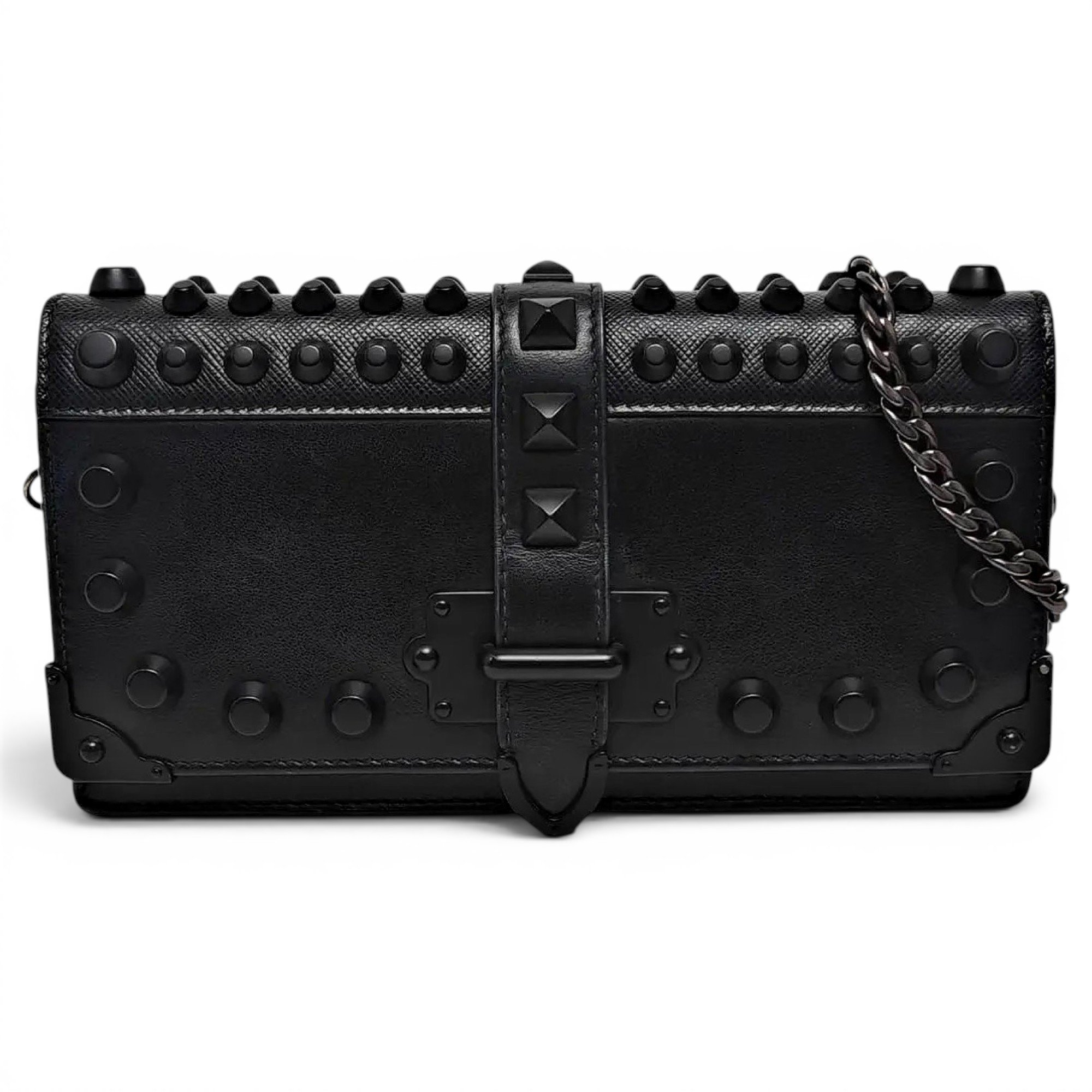 Cahier leather handbag