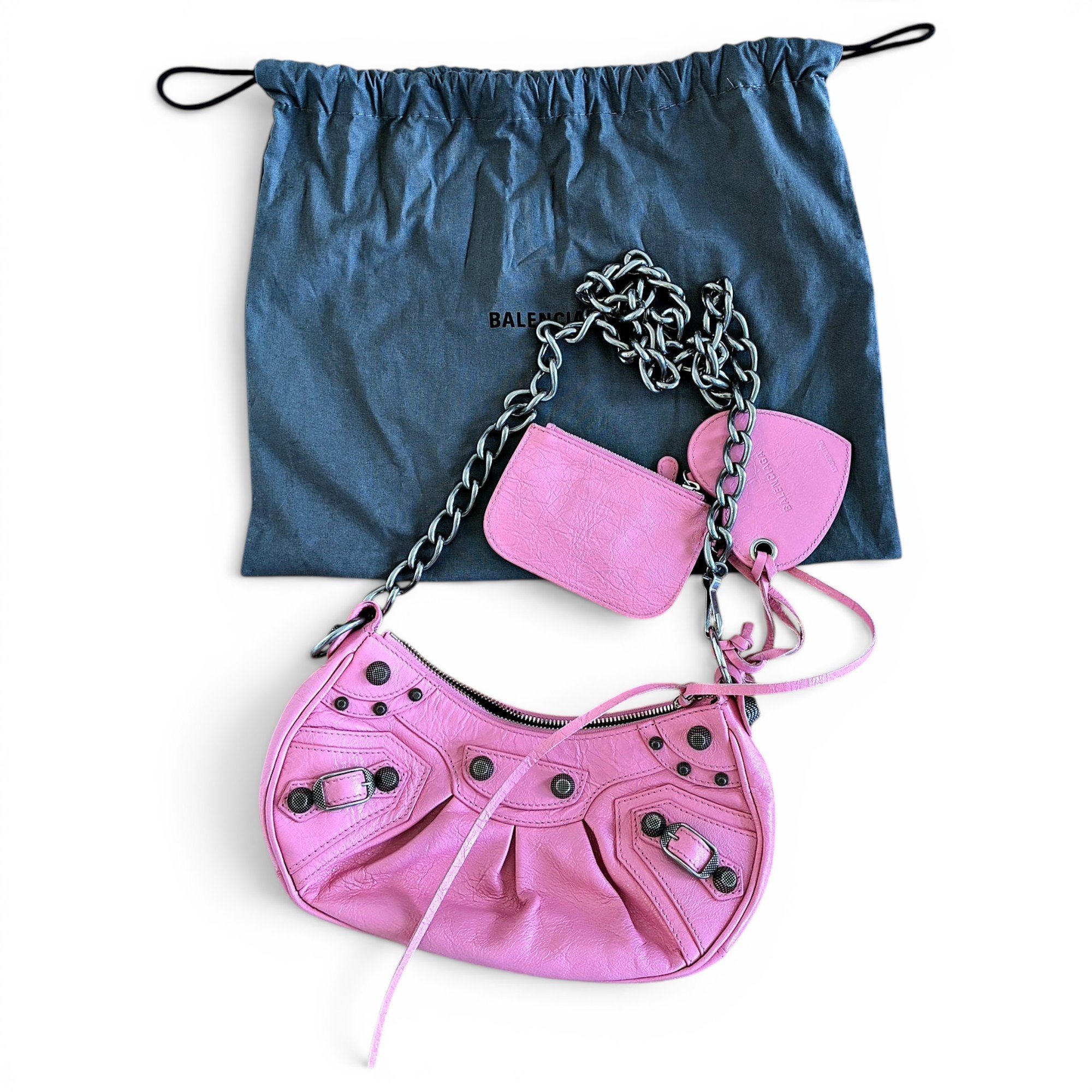 Le Cagole leather handbag