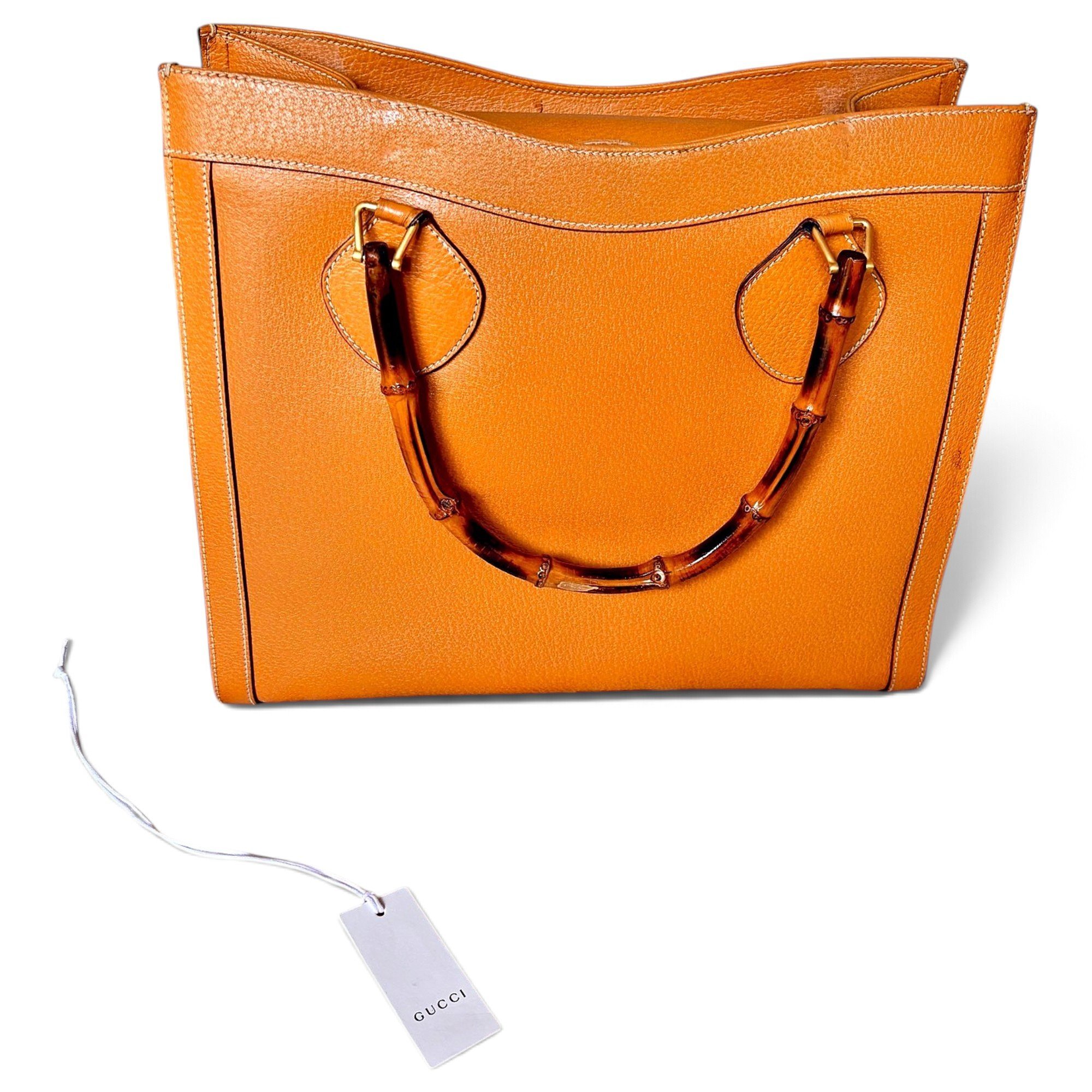 Diana leather tote