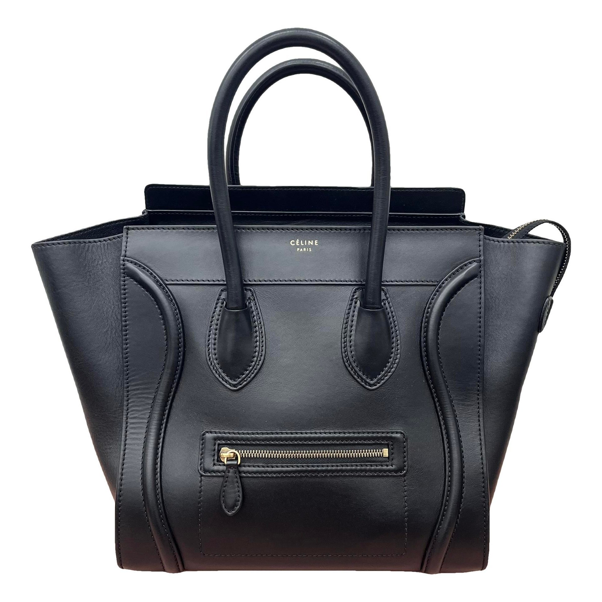 Luggage leather handbag