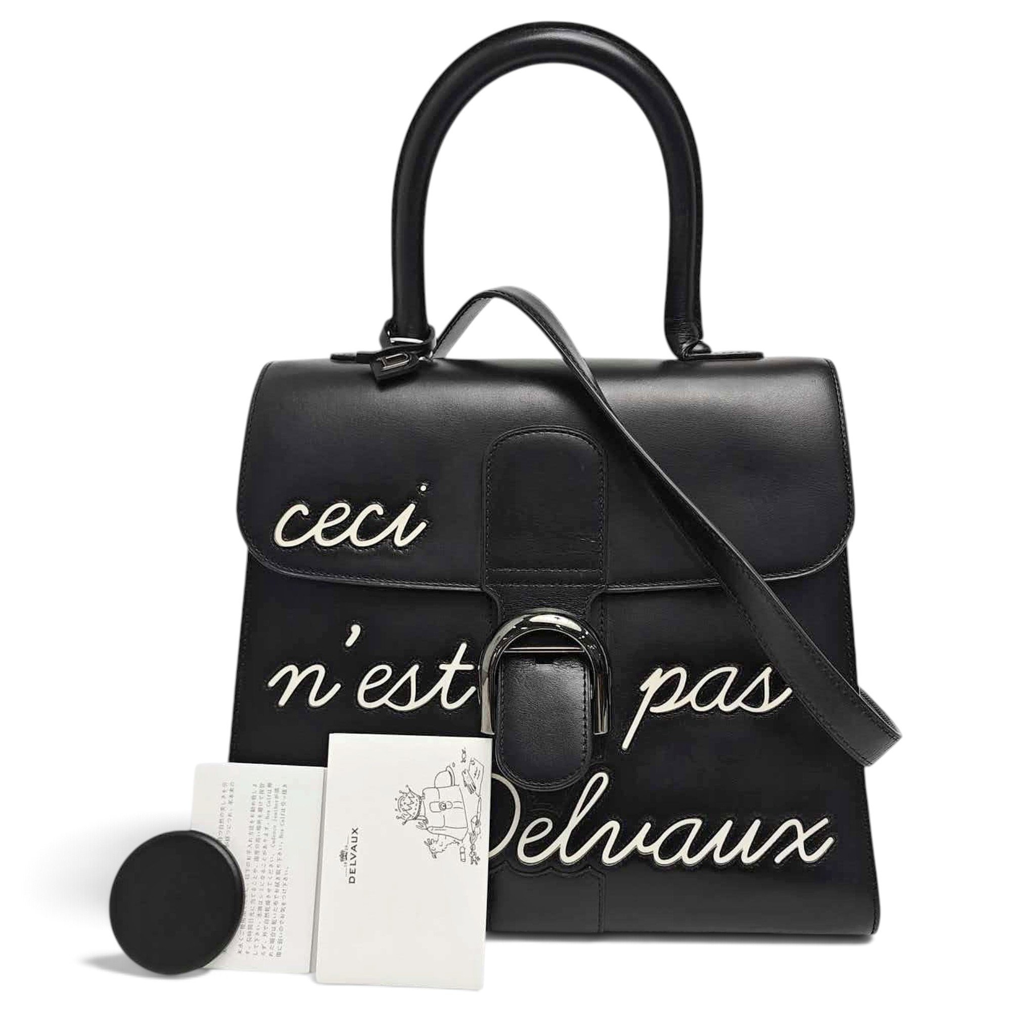 Brillant leather handbag